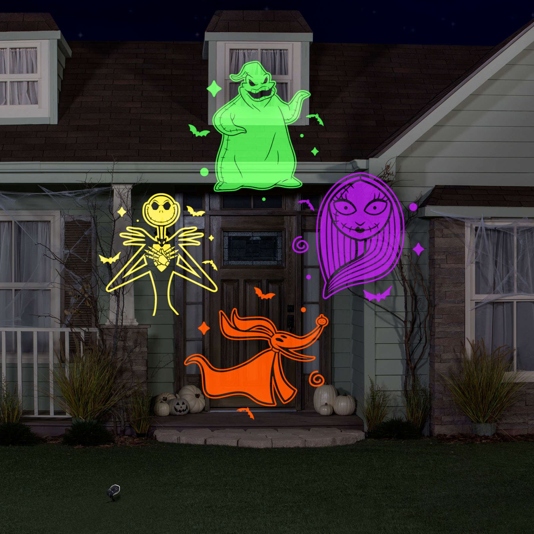 Nightmare Before Christmas Whirl-A-Motion Projection Light