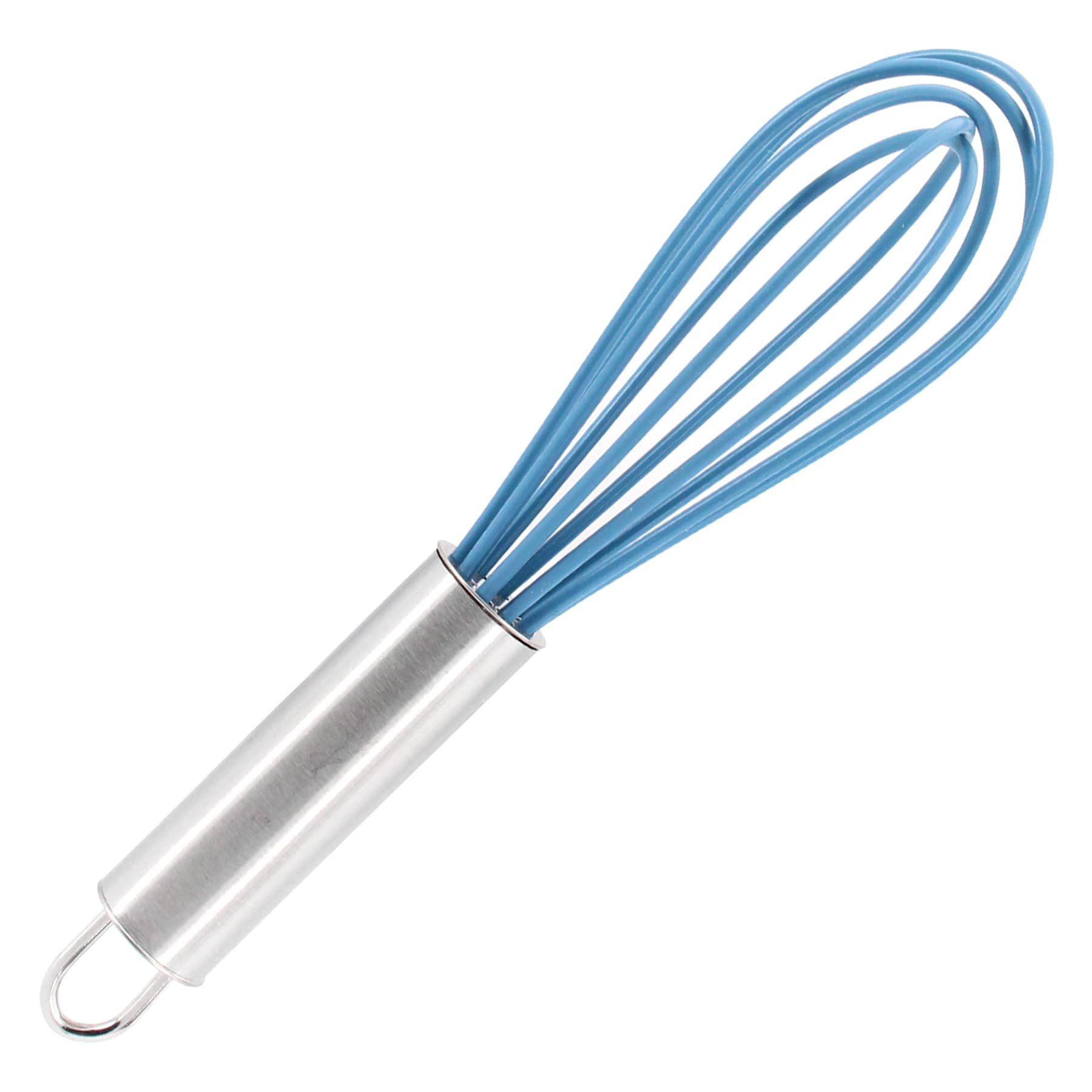 Mini Silicone Whisk, Blue
