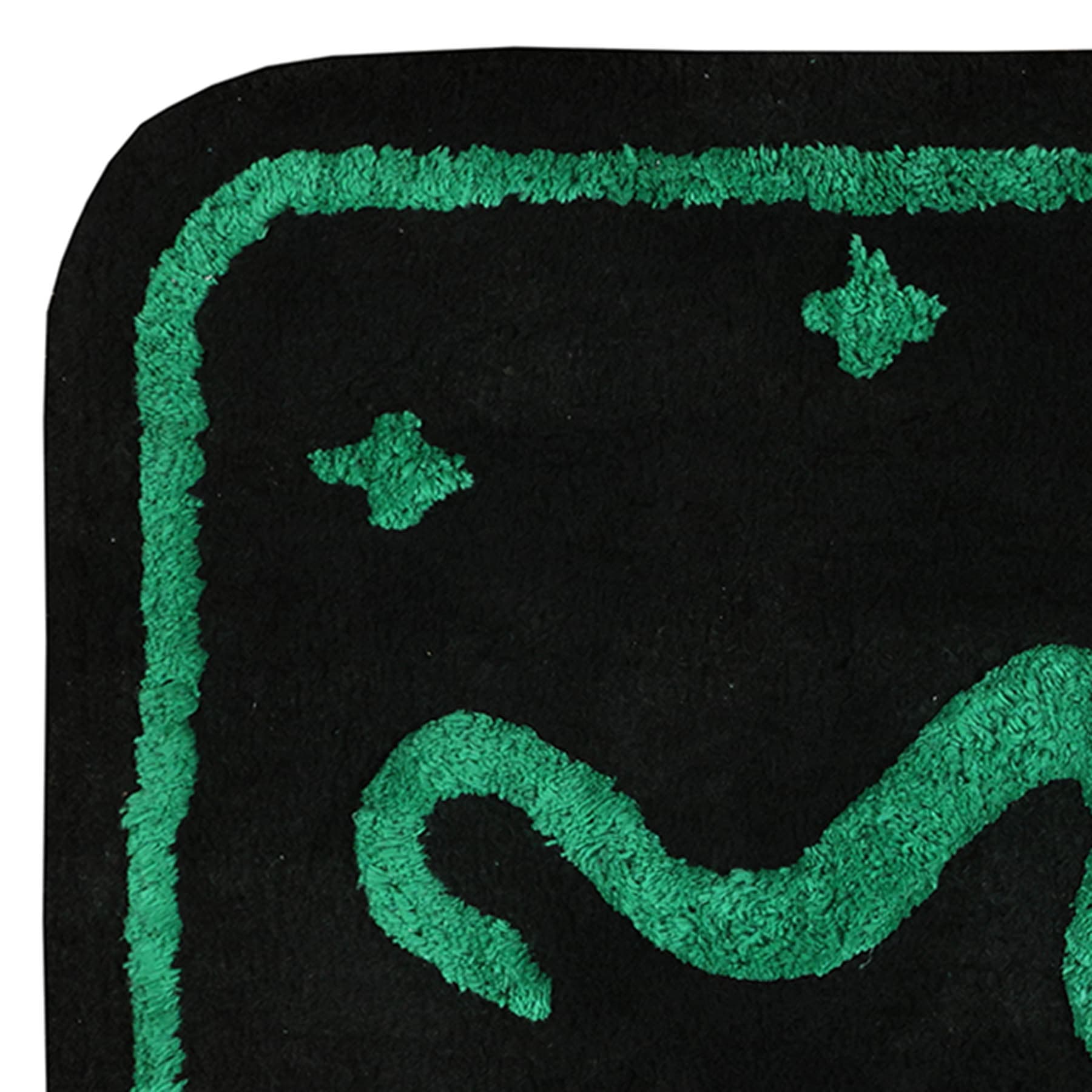 Spellbound Snake Tufted Bath Rug, 20x30