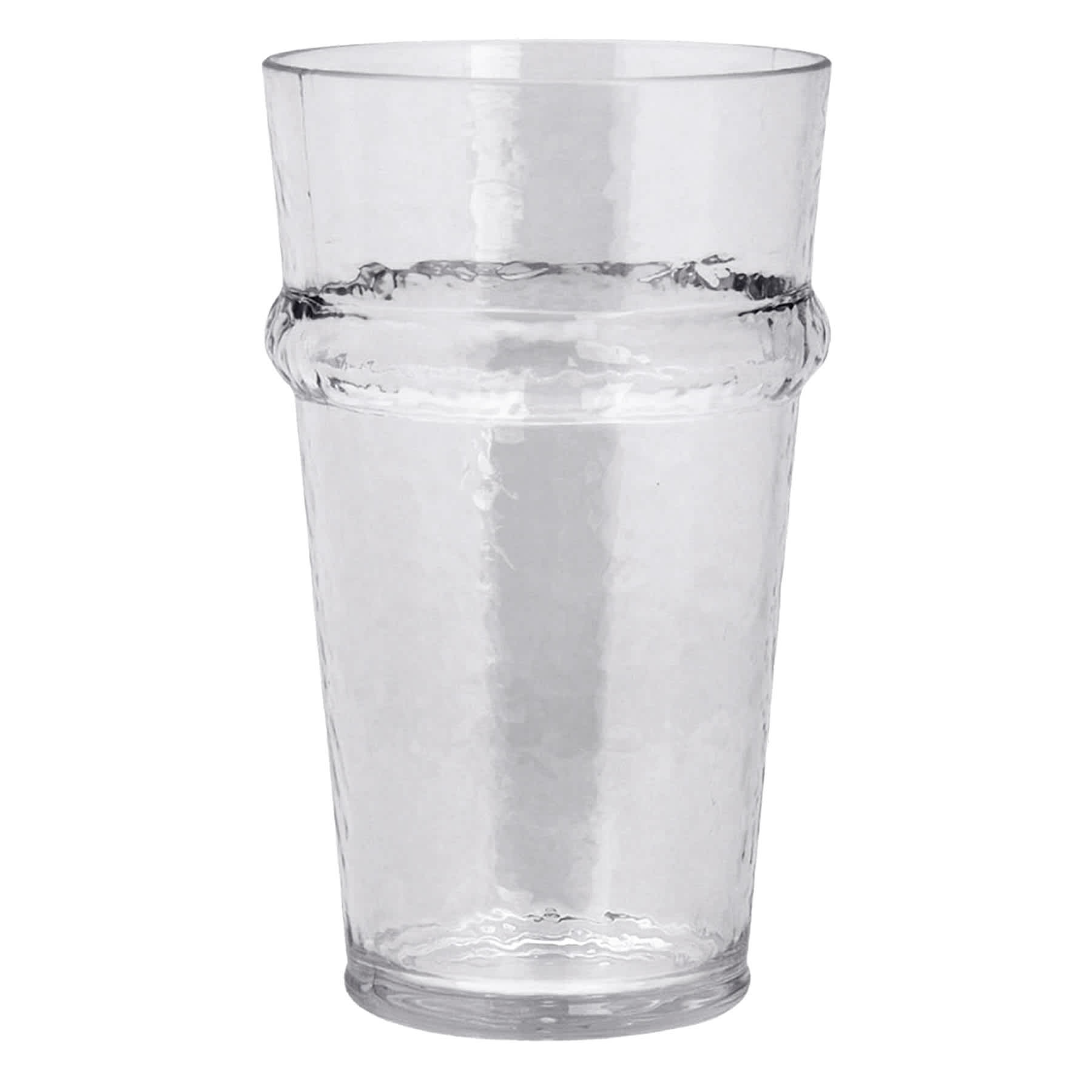 Clear Acrylic Ring Highball Glass