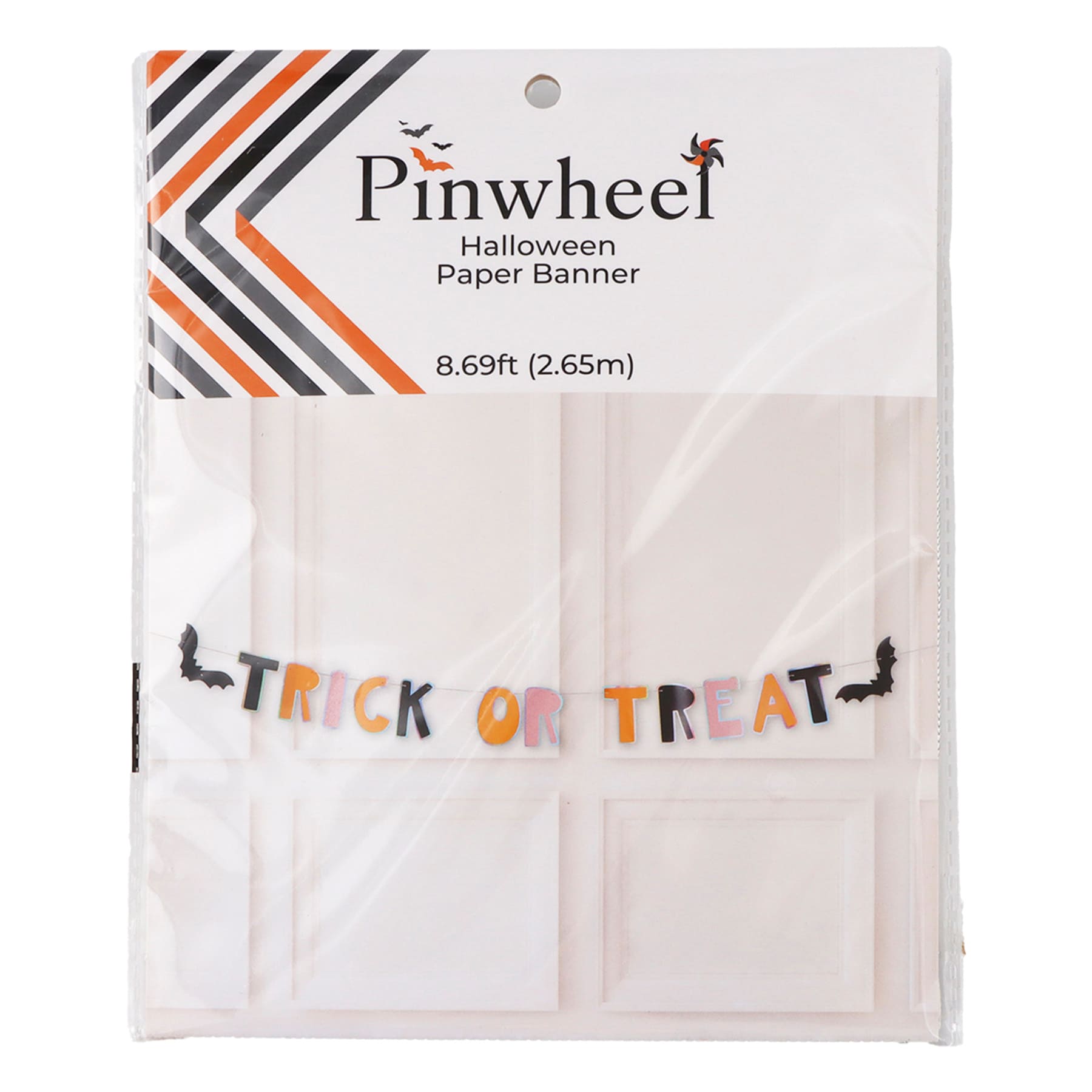 Trick or Treat Paper Halloween Banner