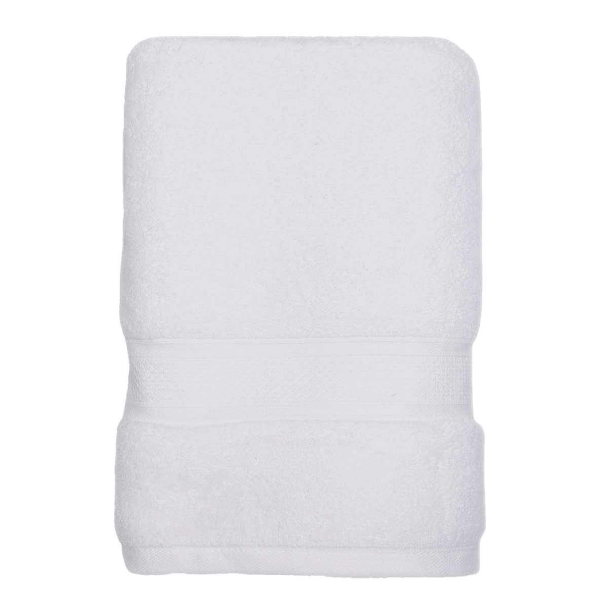 Providence Luxury White Bath Towel, 30x56