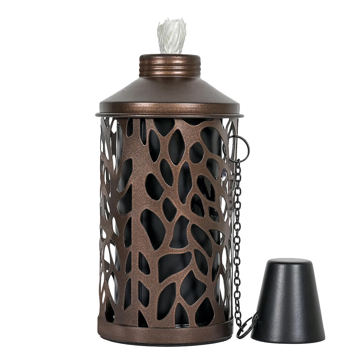 Bronze Eclipse Table Torch