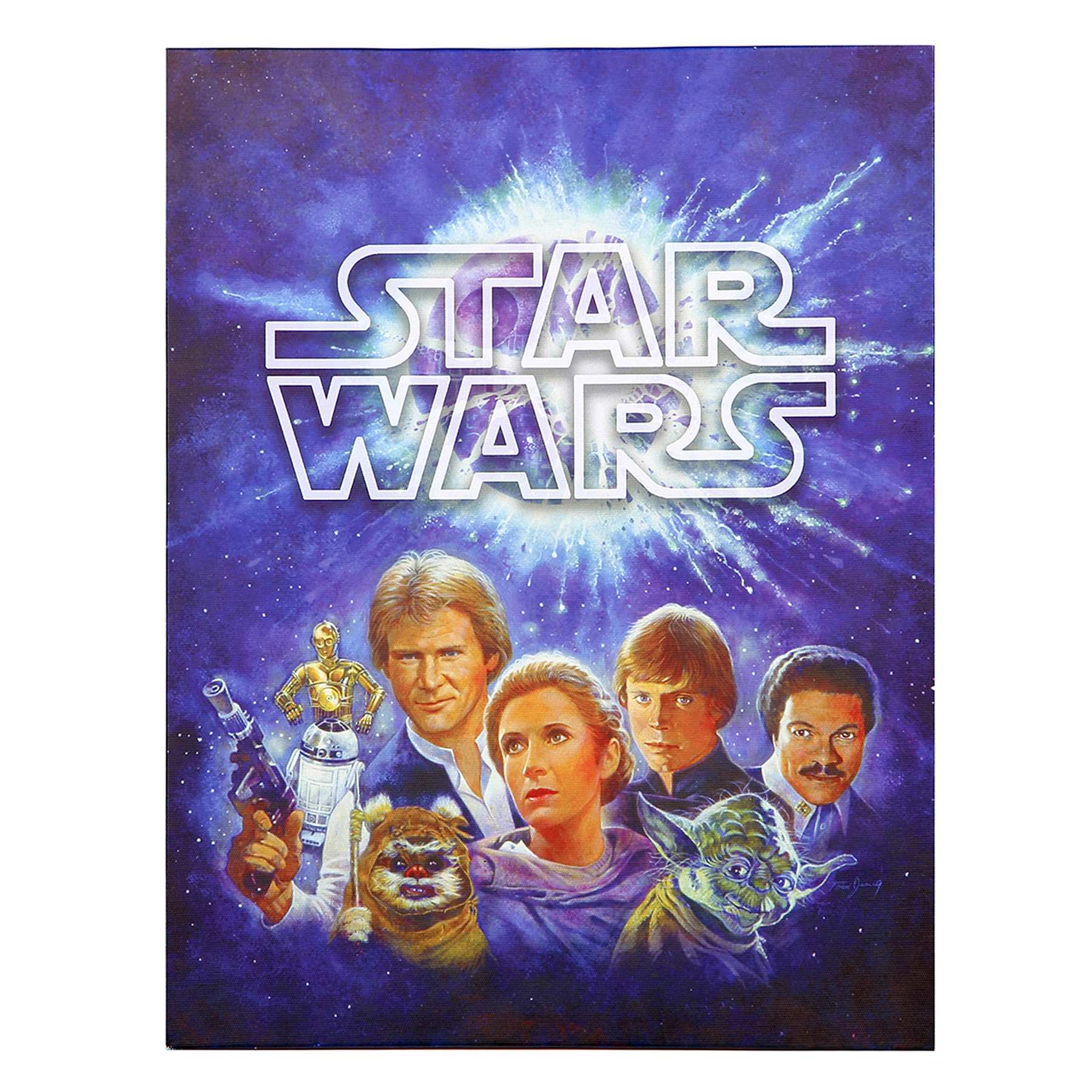 Star Wars Group Canvas Wall Art, 11x14