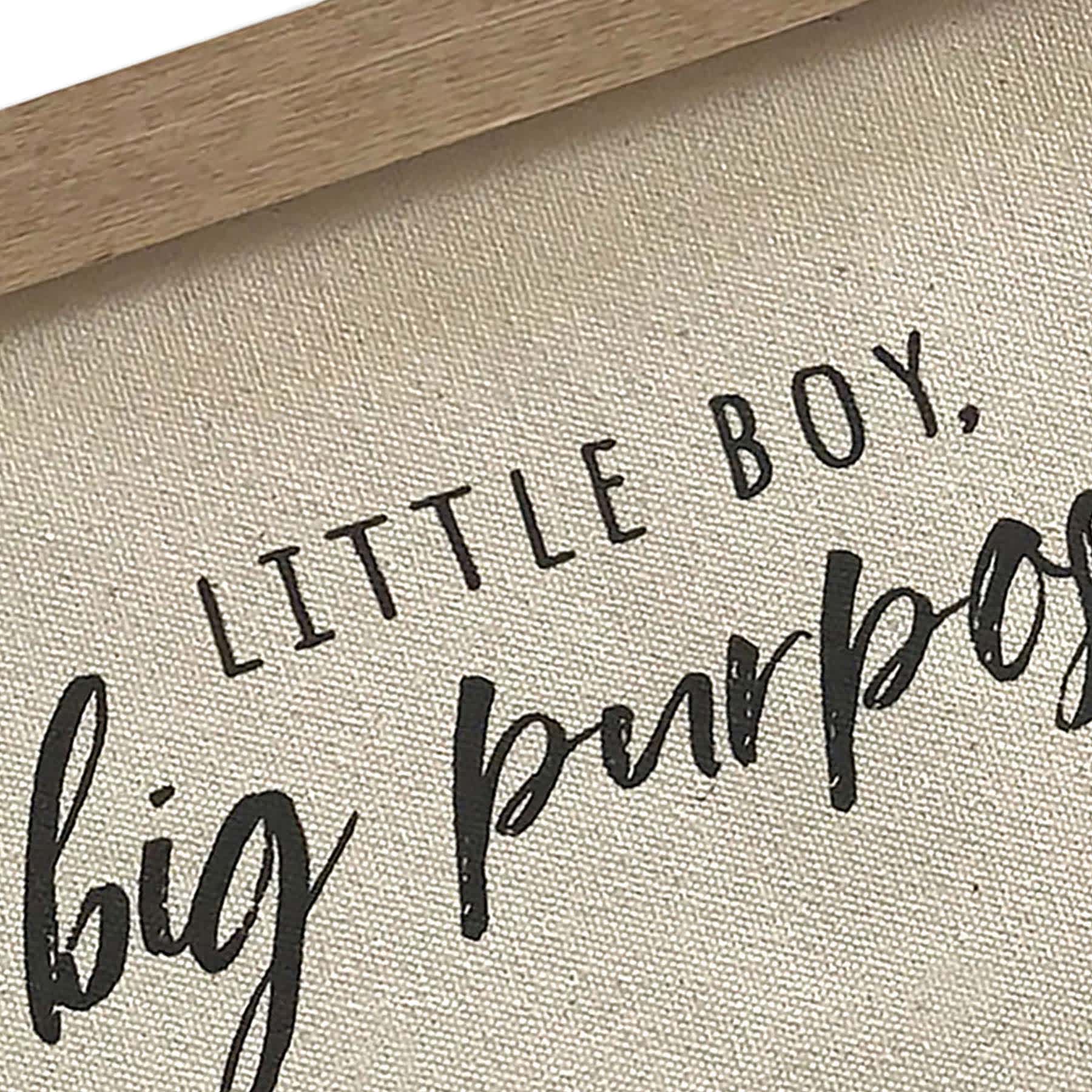 Little Boy Big Purpose Wall Pendant, 8x10