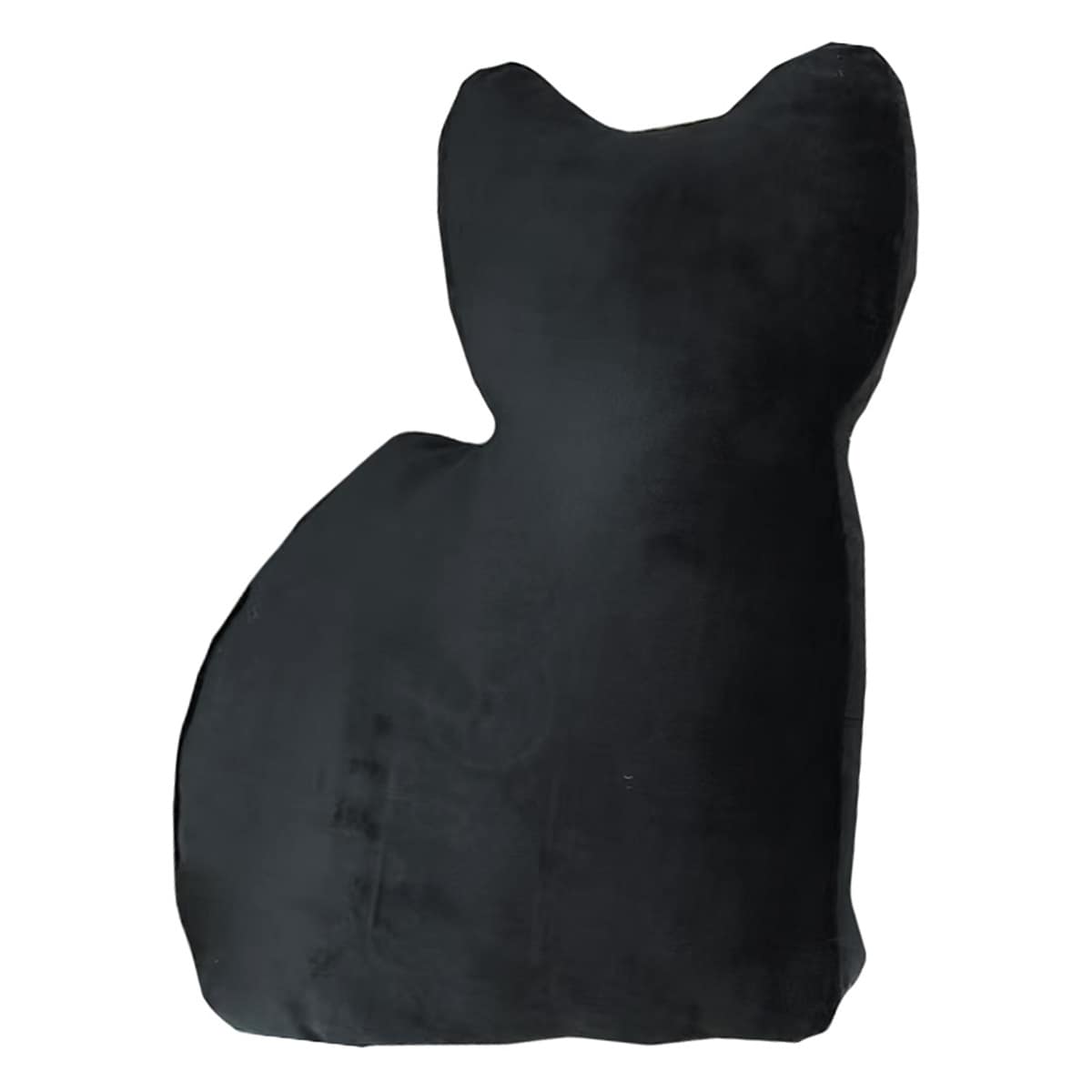 Skeleton Cat Shaped Throw Pillow, 19x11