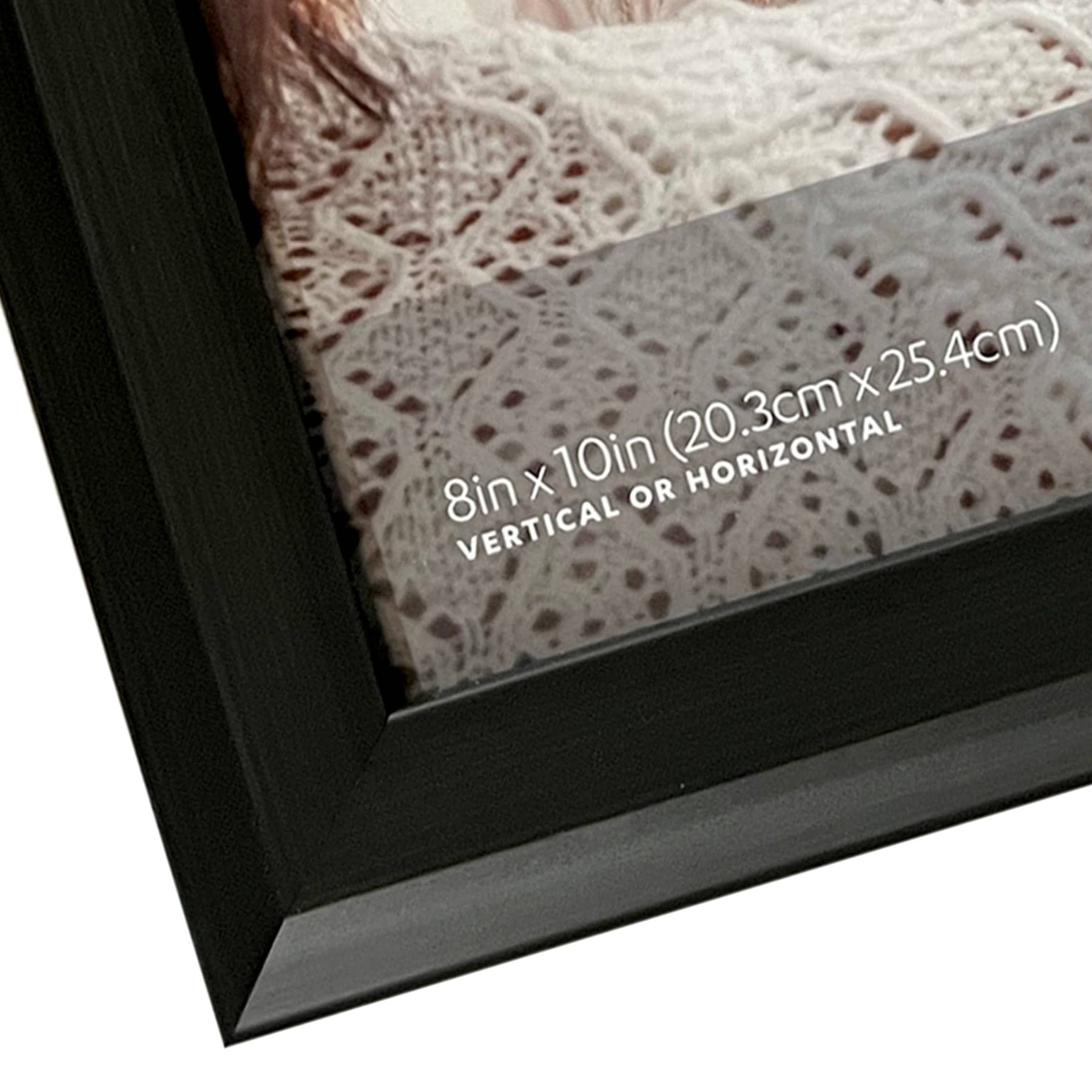 Black Tabletop Picture Frame, 8x10