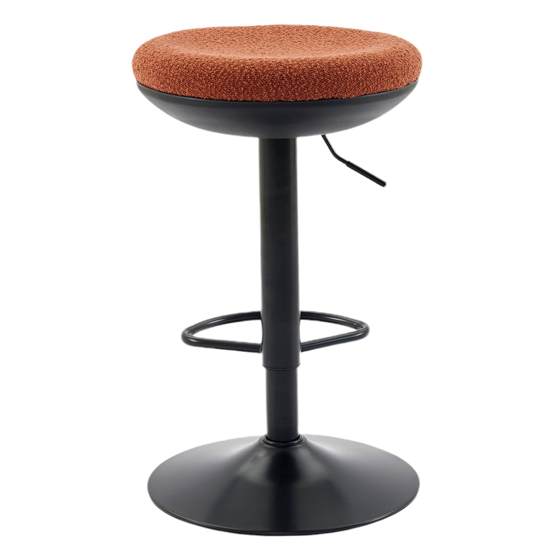 Blakely Adjustable Barstool, Rust