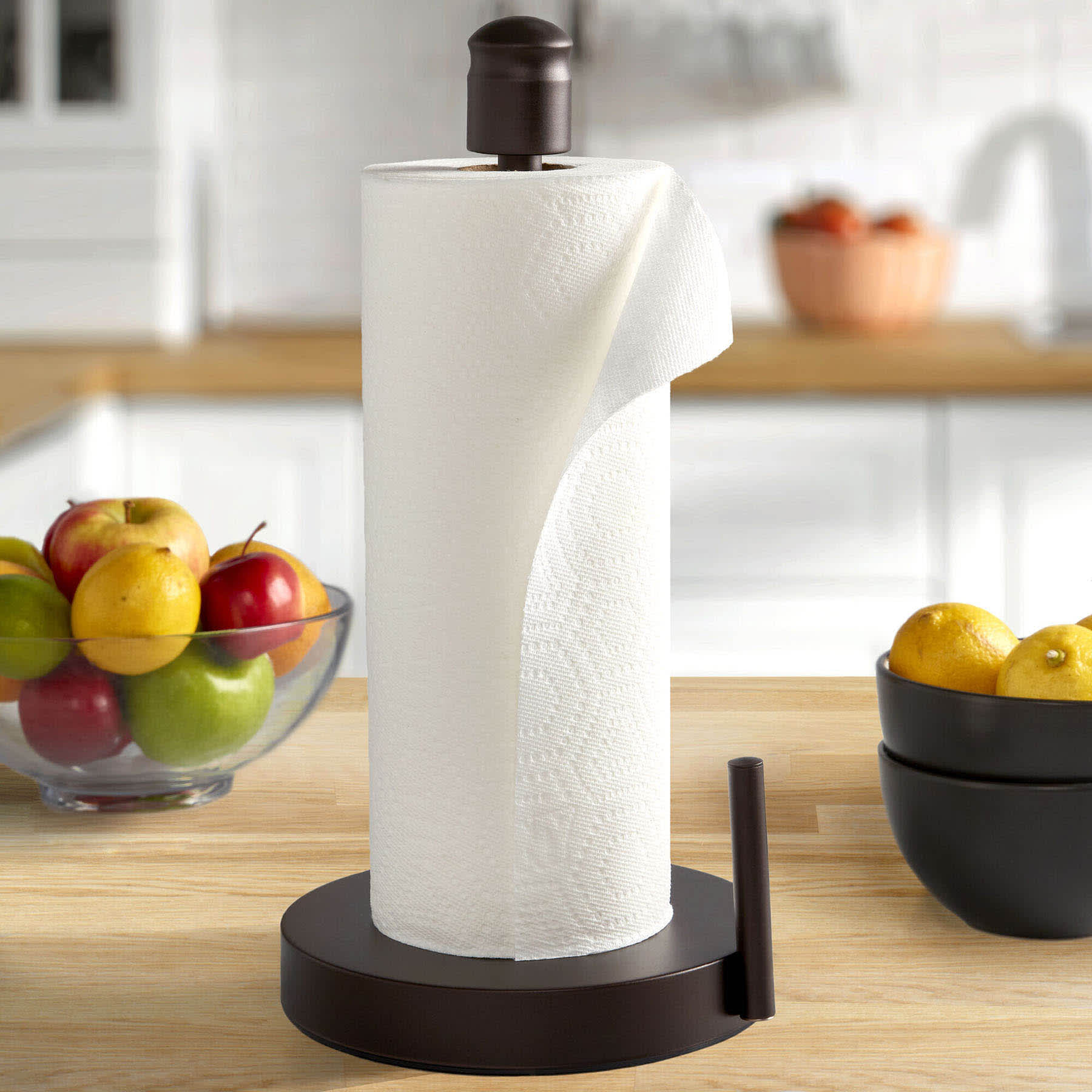 Perfect Tear Paper Towel Holder, Brown