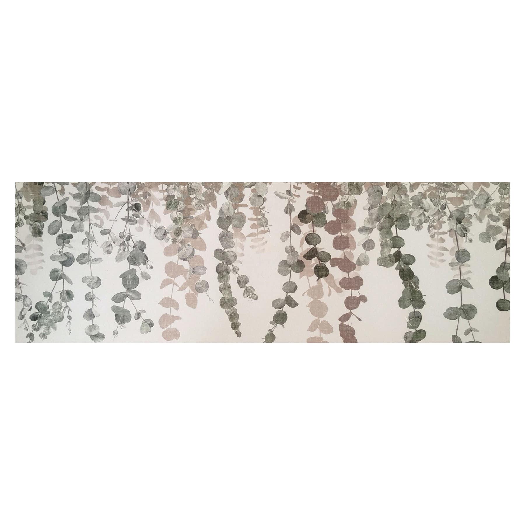 Hanging Leaves Canvas Wall Art, 36x12