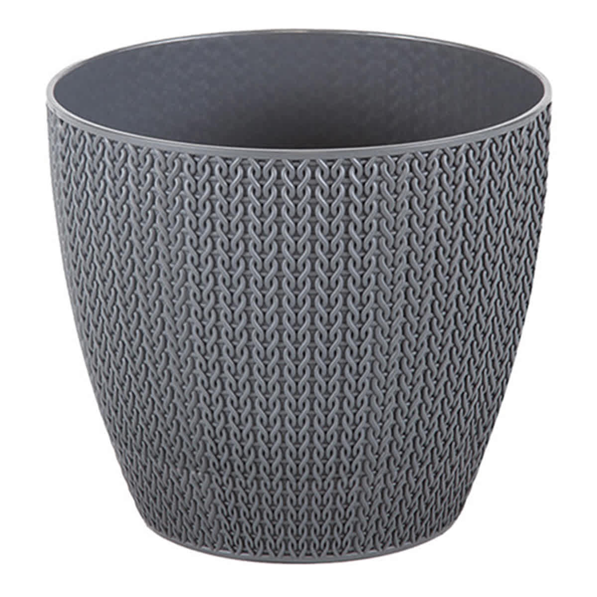 Grey Sumela Self Draining Outdoor Planter, Medium