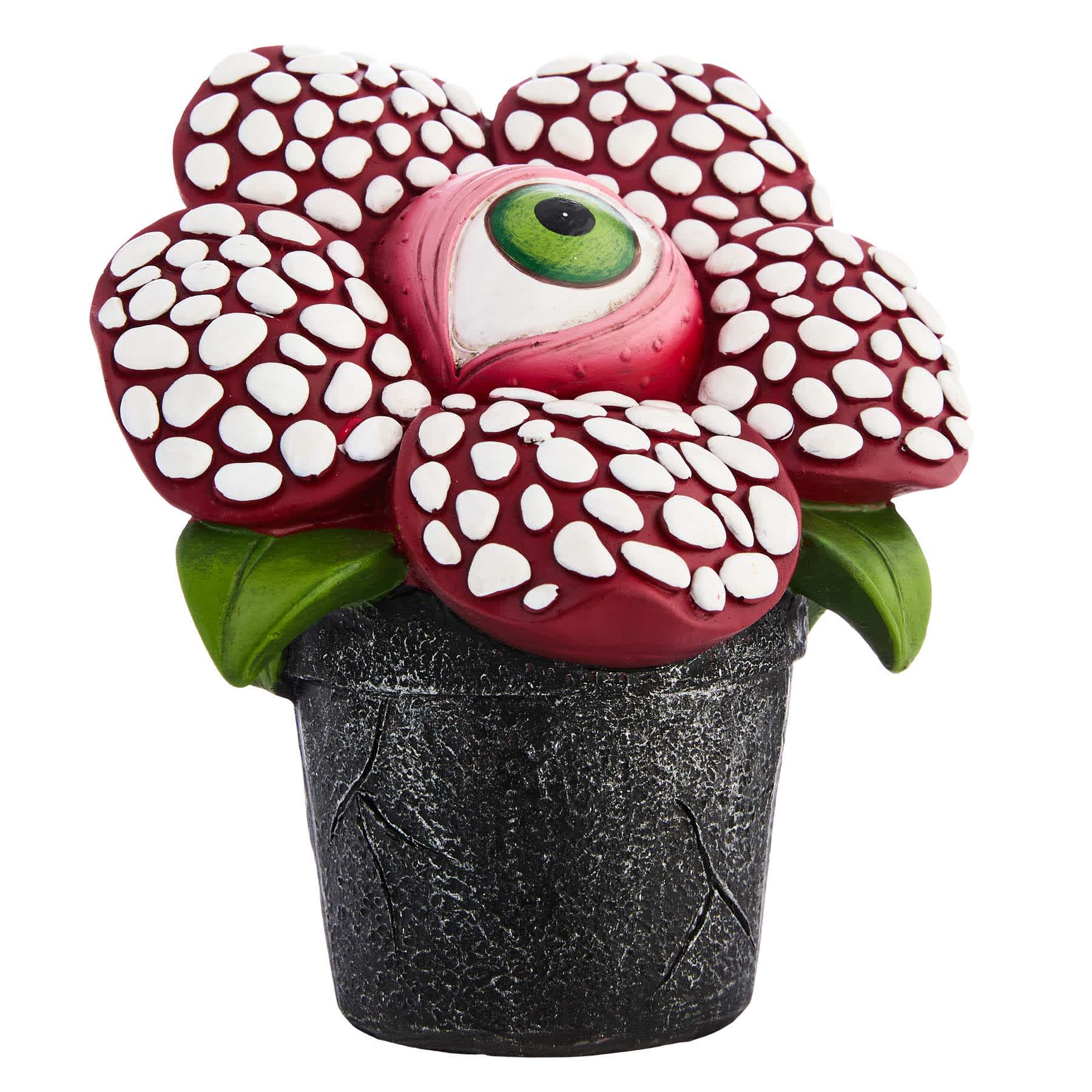 Grim Gardens Round Plant with Eye, 6.7"