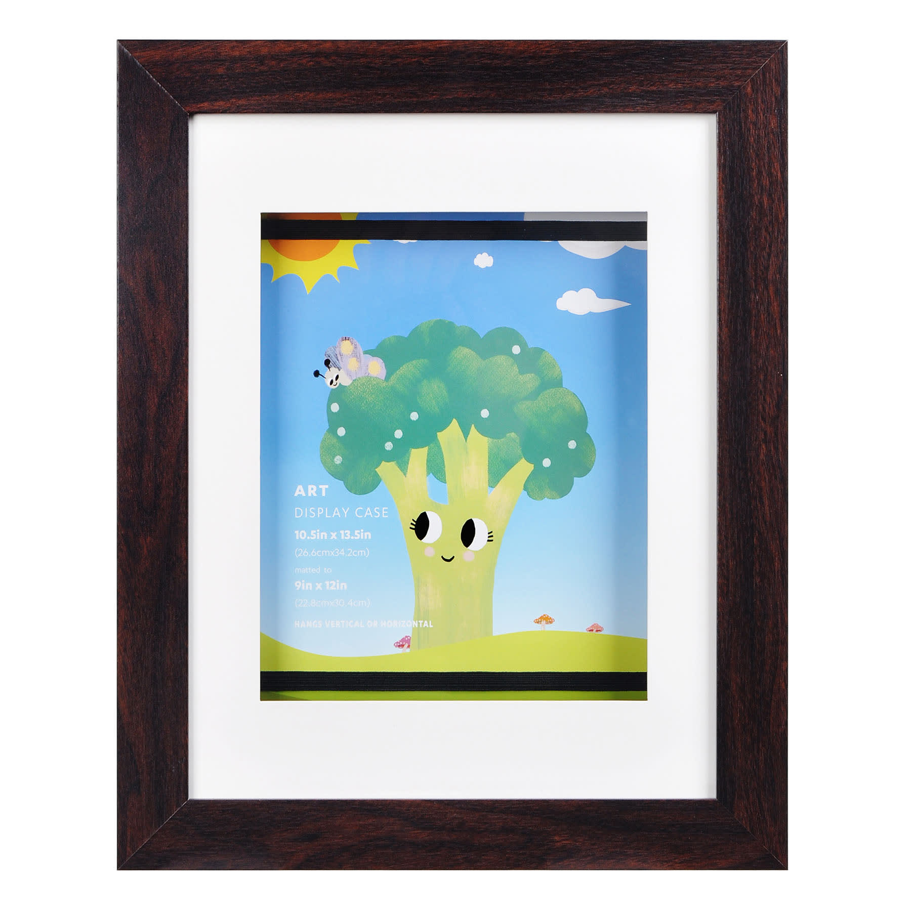 Brown Art Storage Shadow Box, 9x12