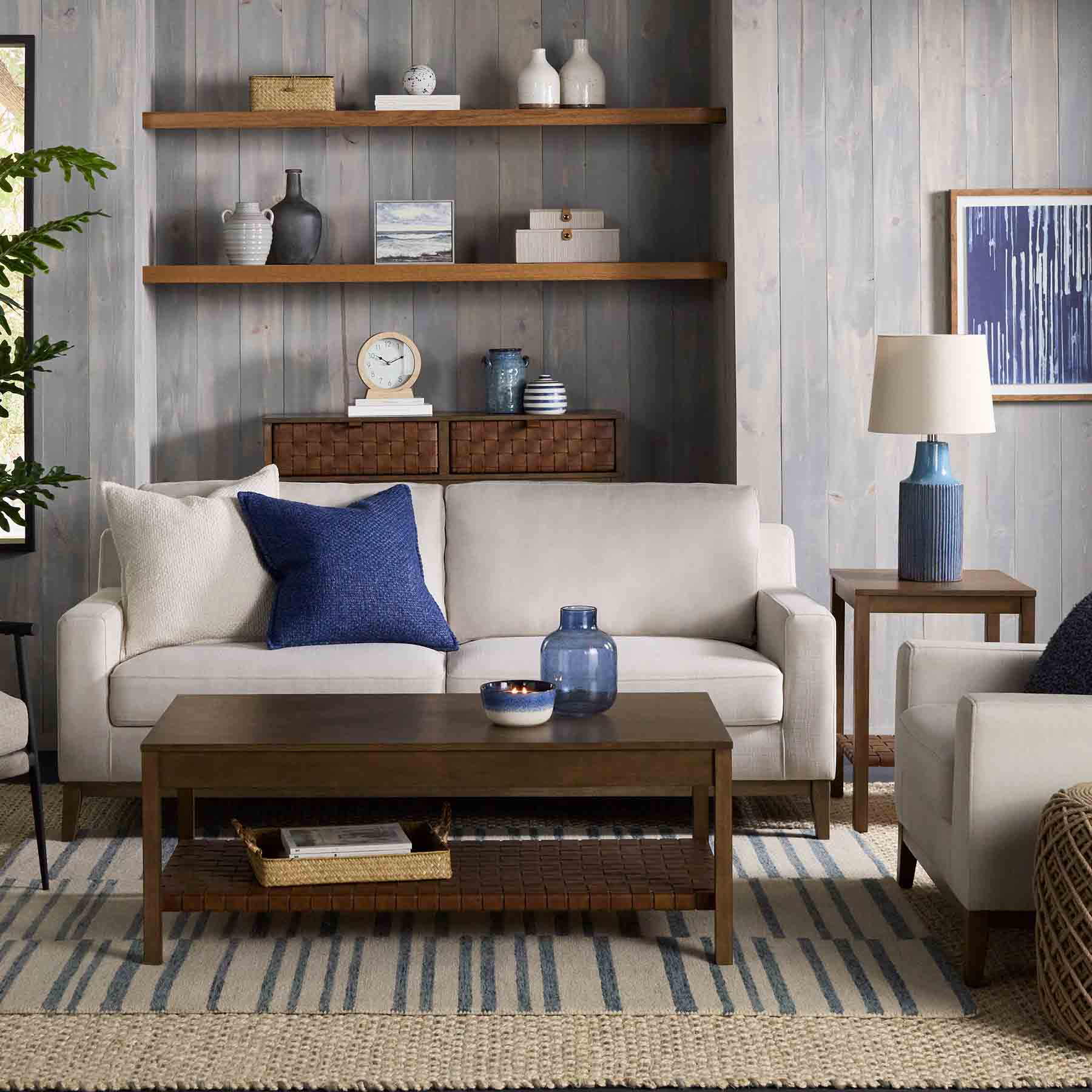 Ty Pennington Kross Coffee Table, Brown