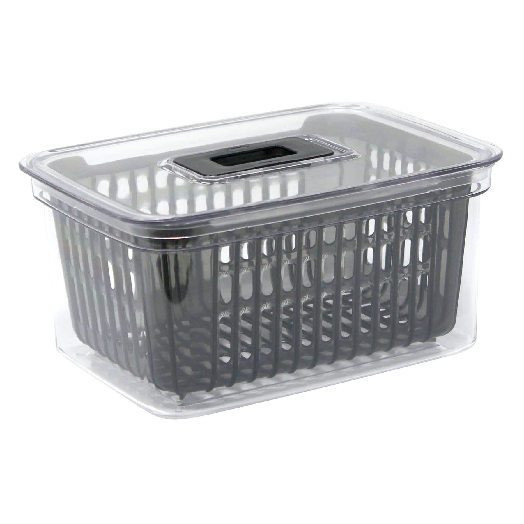 Grey Fruit & Vegetable Produce Crisper, Small