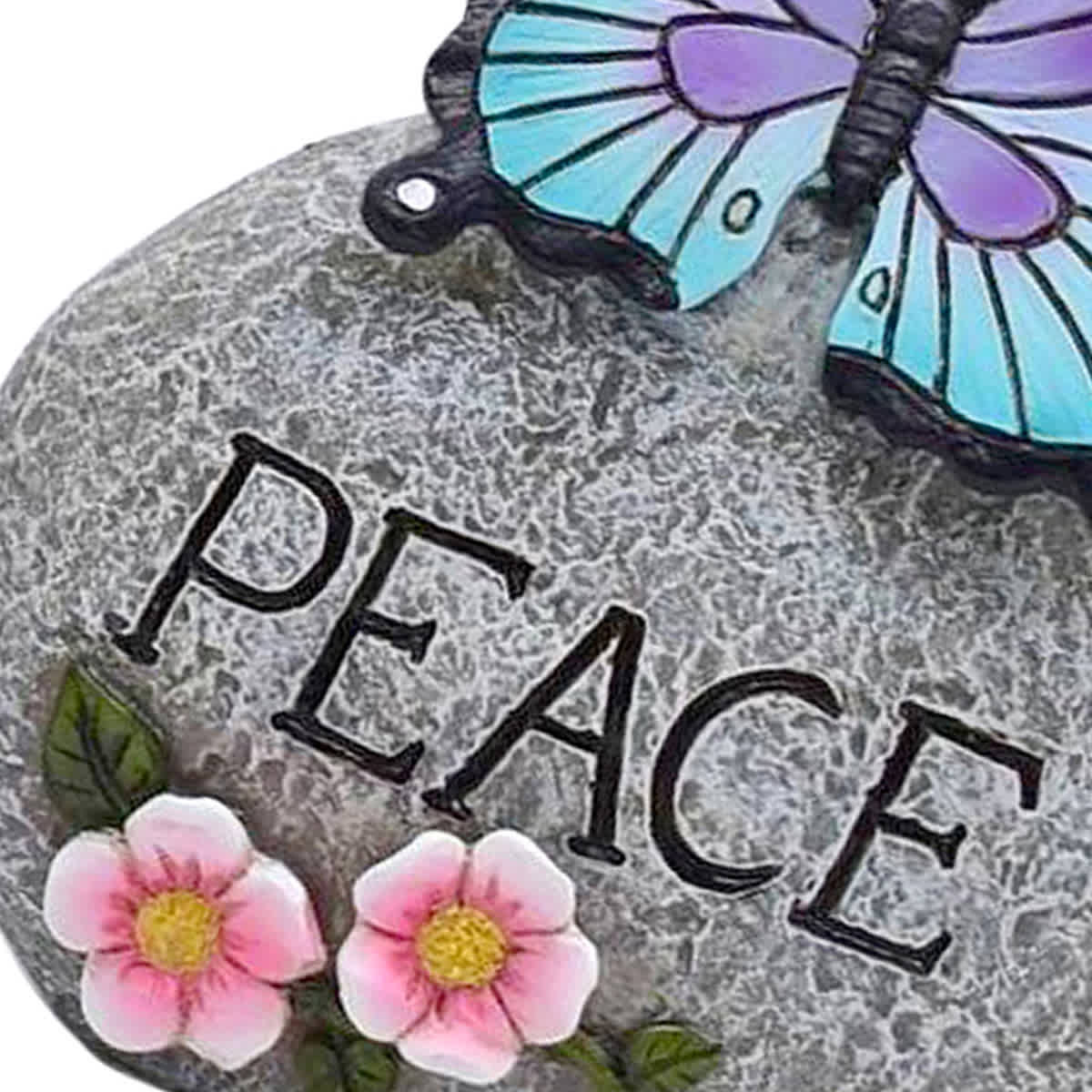 Butterfly Peace Outdoor Stepping Stone, 5"