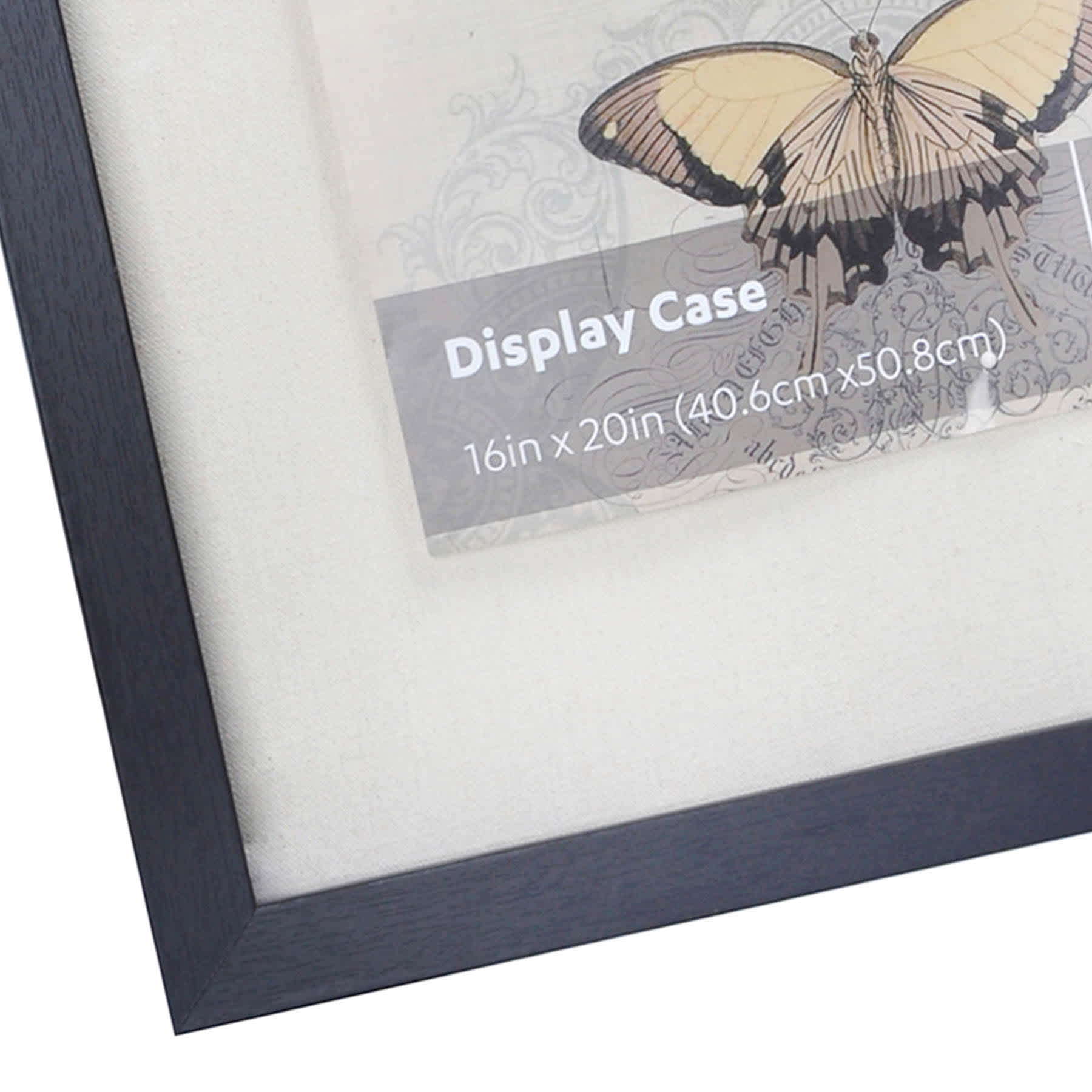 Black Wall Shadowbox, 16x20