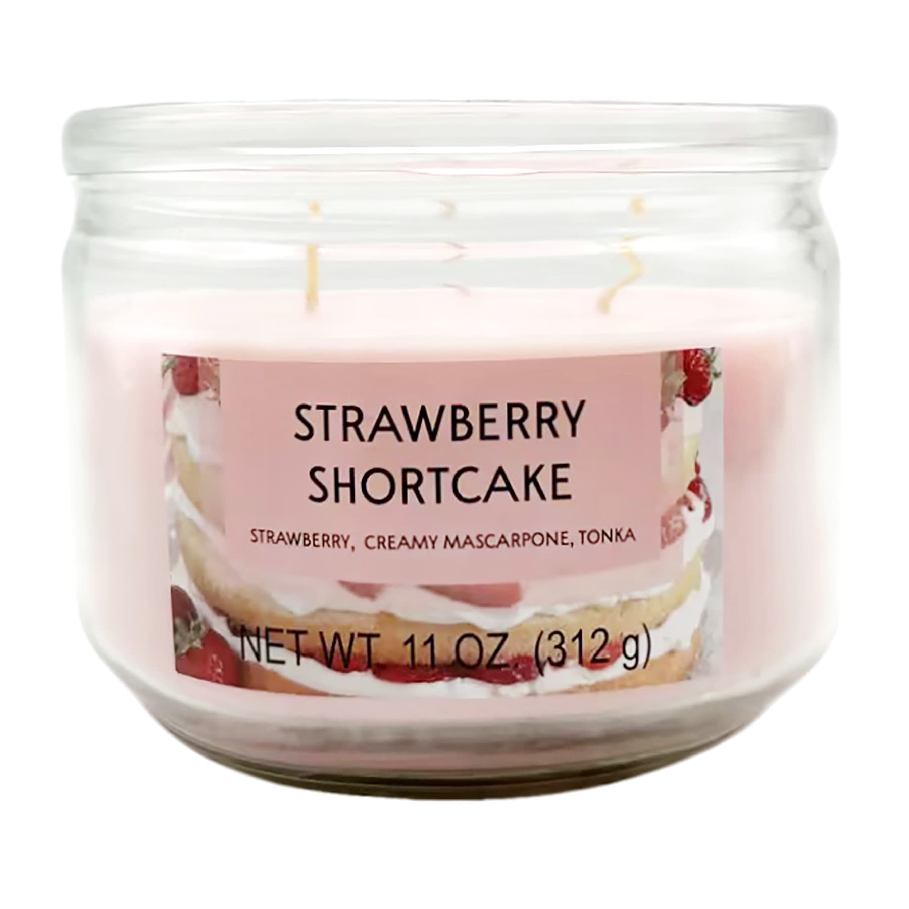 Strawberry Shortcake Scented Jar Candle, 11oz