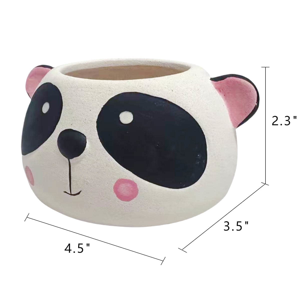 Indoor Panda Planter, 2"
