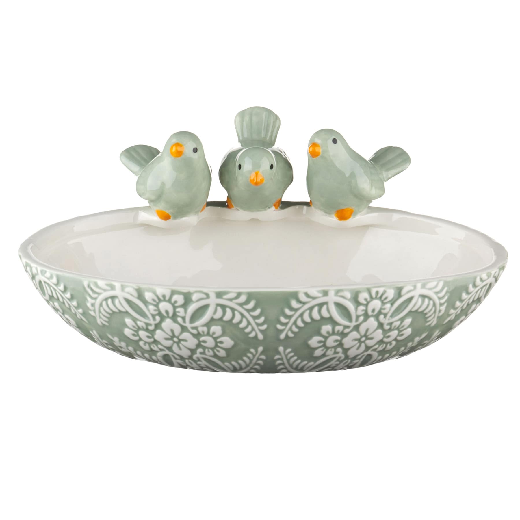 Providence Ceramic Bird Feeder, 8.5"