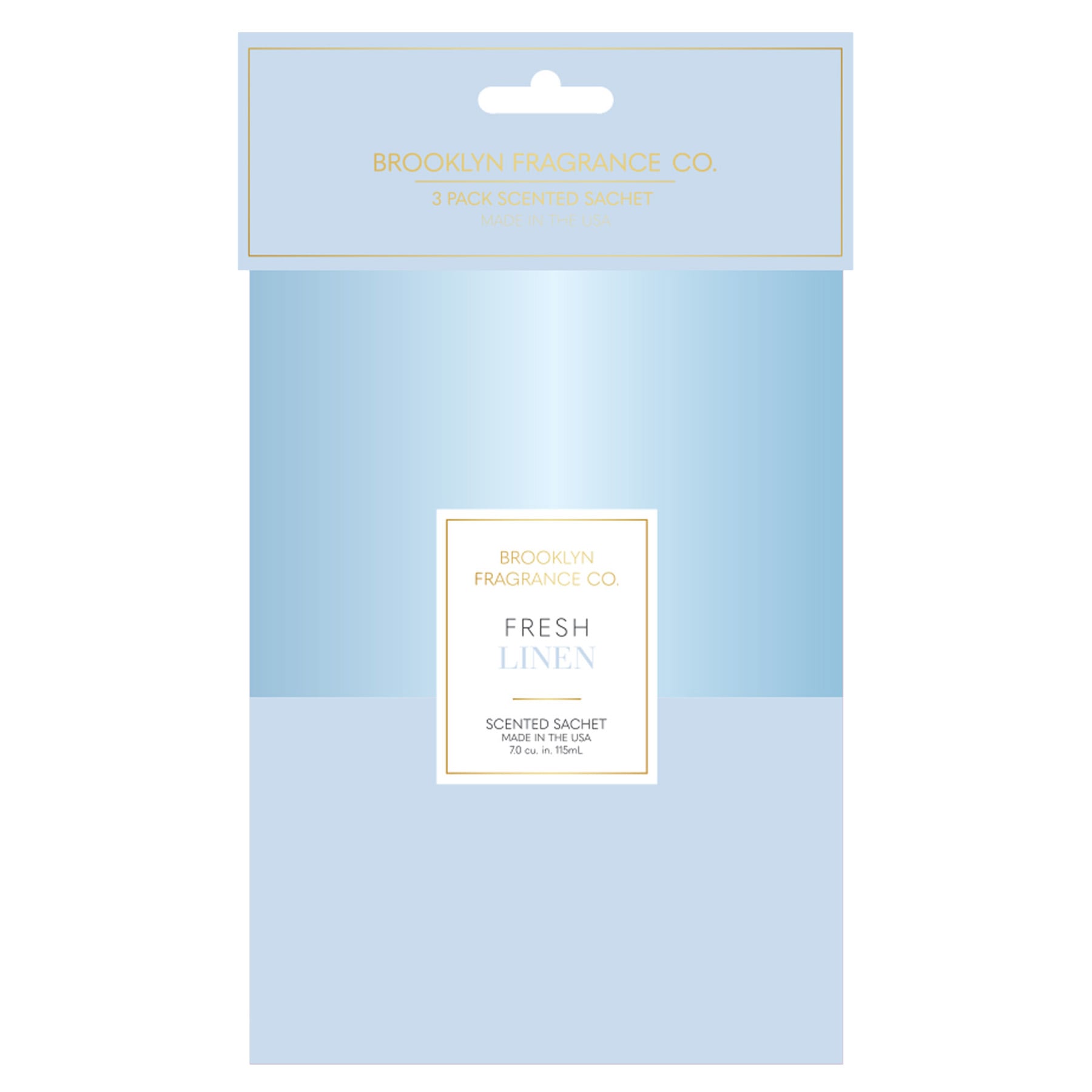 3-Pack Fresh Linen Scented Sachets