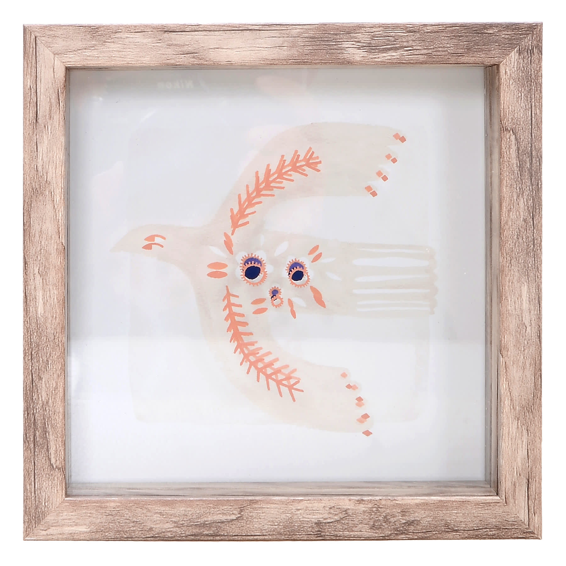 Tracey Boyd Framed Boho Bird Art, 6"