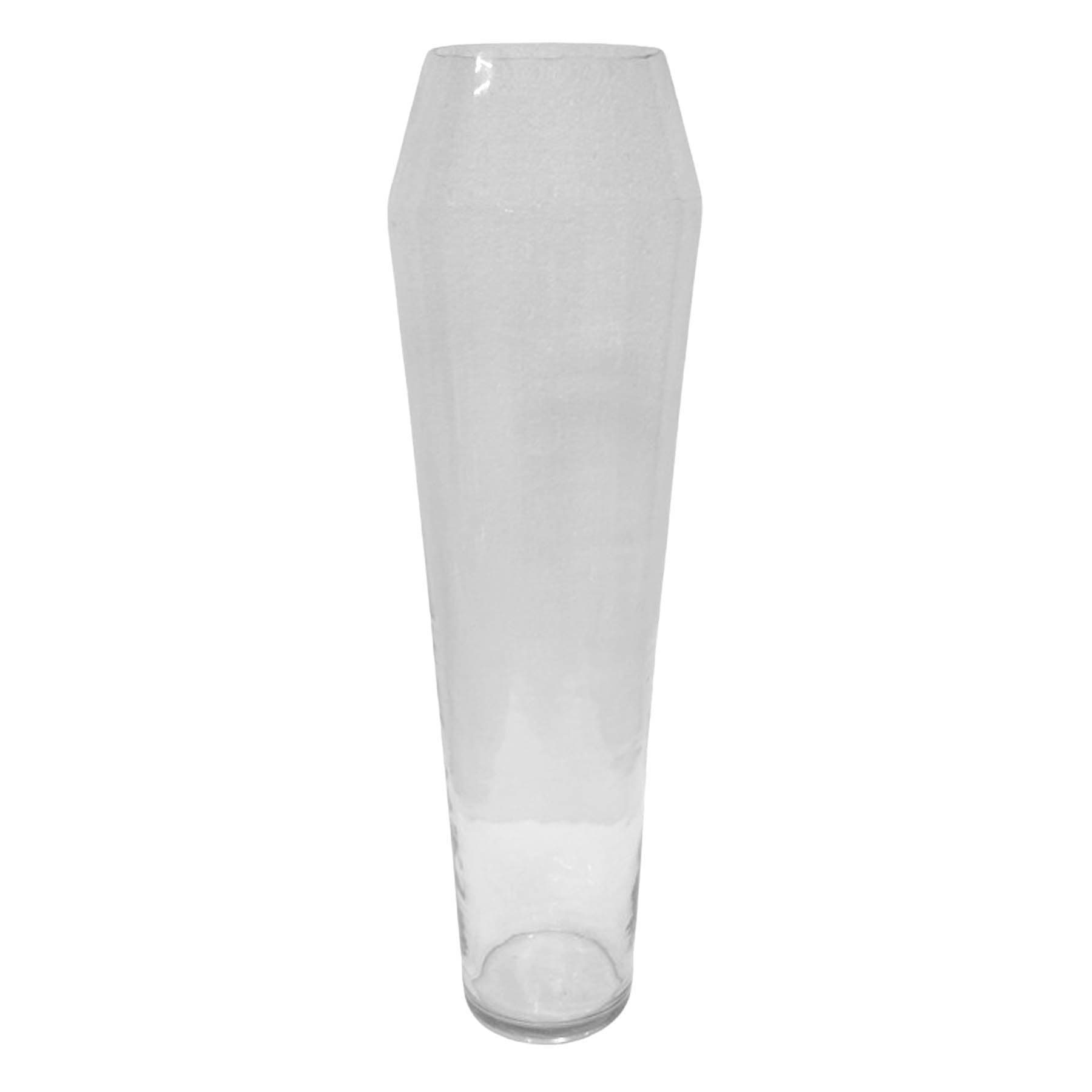15In Slim Base Clear Glass Vase