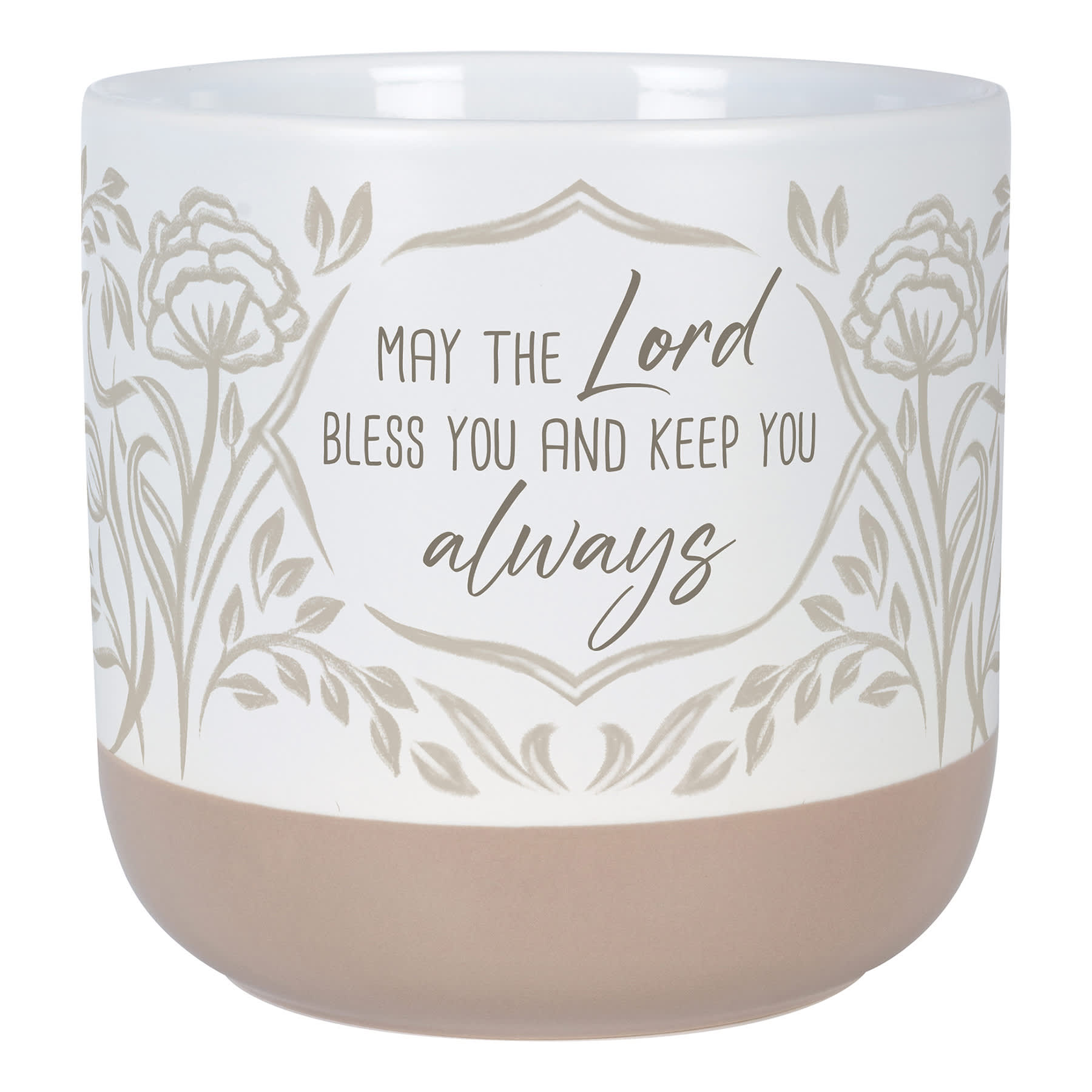 Indoor Lord Bless You Sentiment Planter, 5.5"