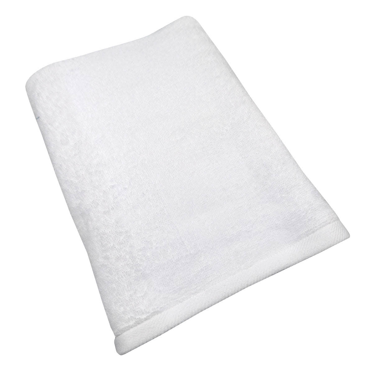 White Cotton Bath Towel, 27x52