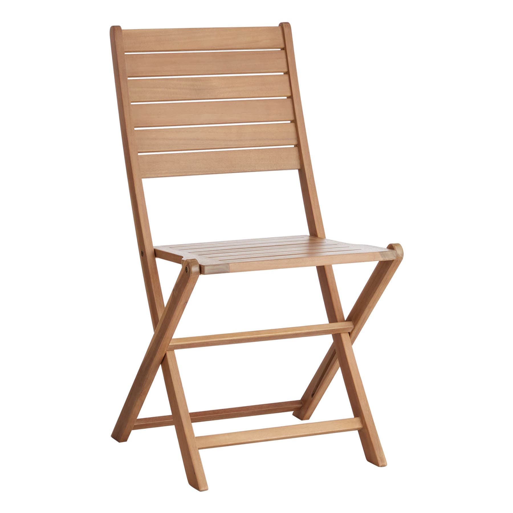 Acacia Wood Folding Patio 3-Piece Set