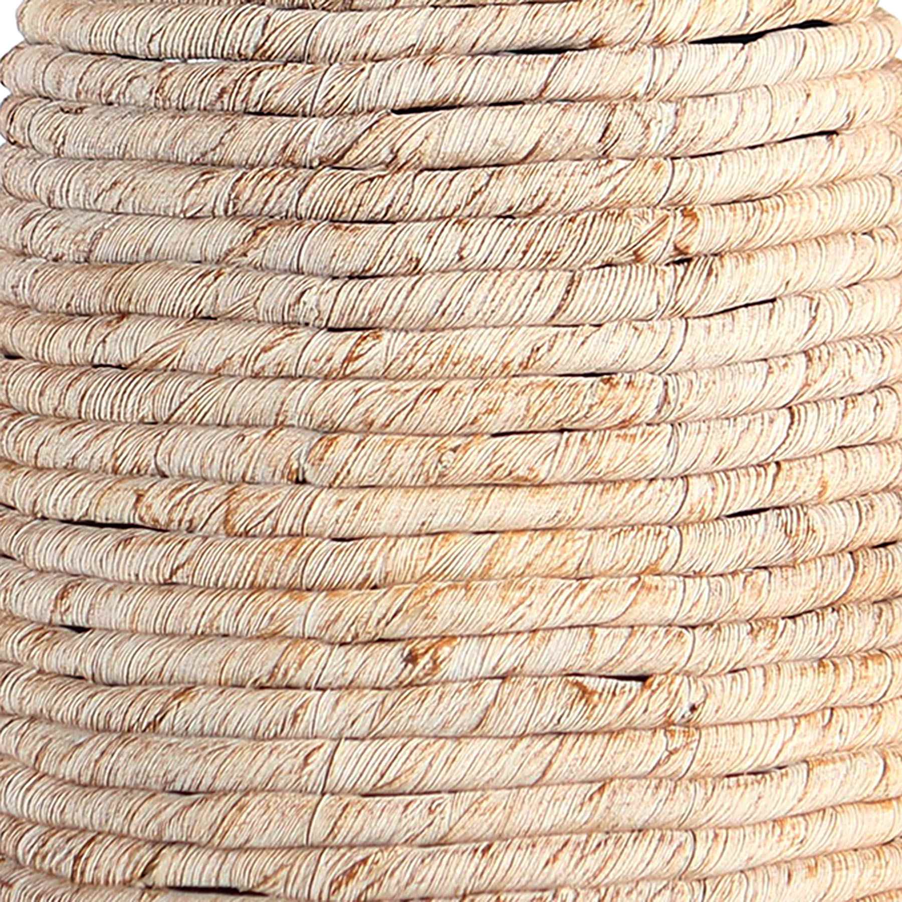 Ty Pennington Natural Rope Small Lamp Base, 15"