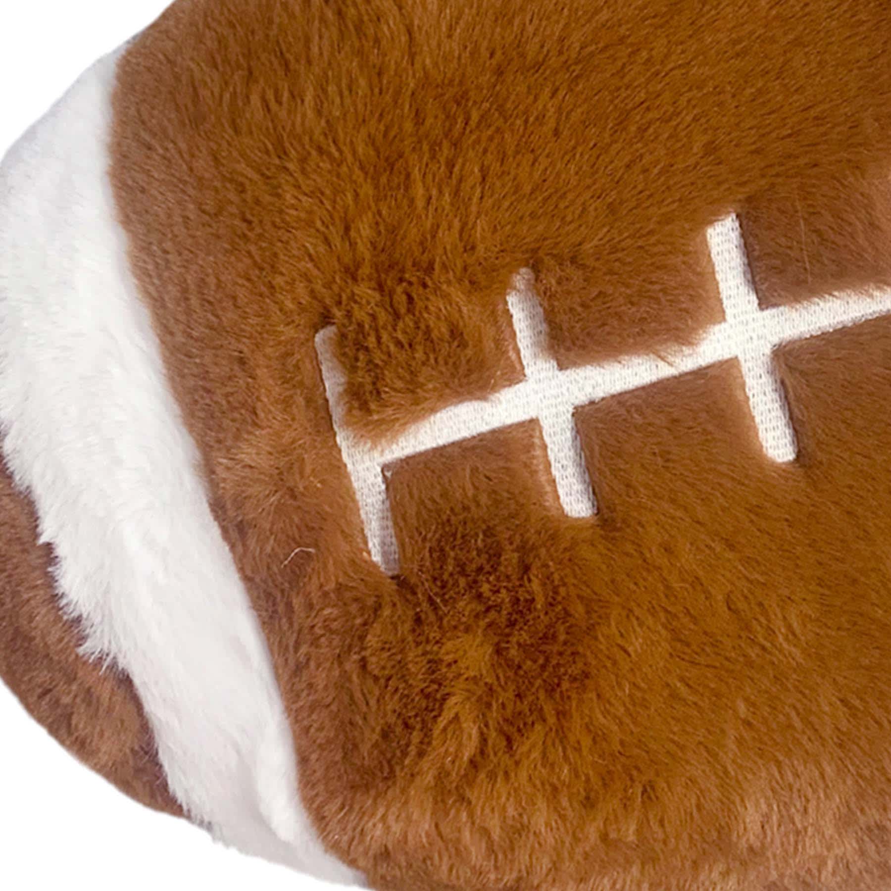 Football Shaped Throw Pillow
