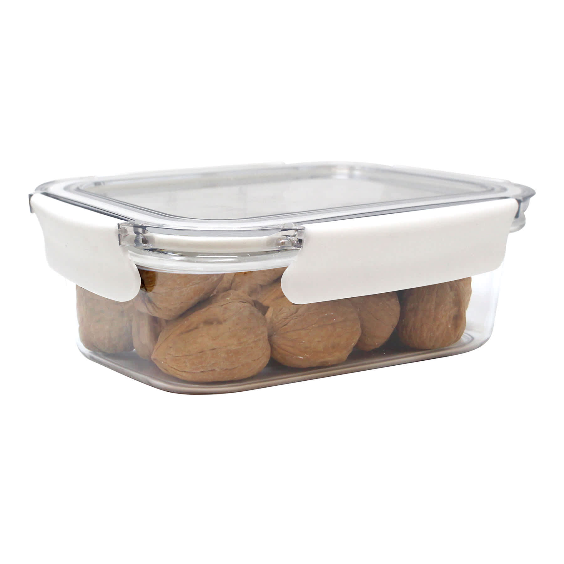 White Airtight Food Storage Container, 30oz