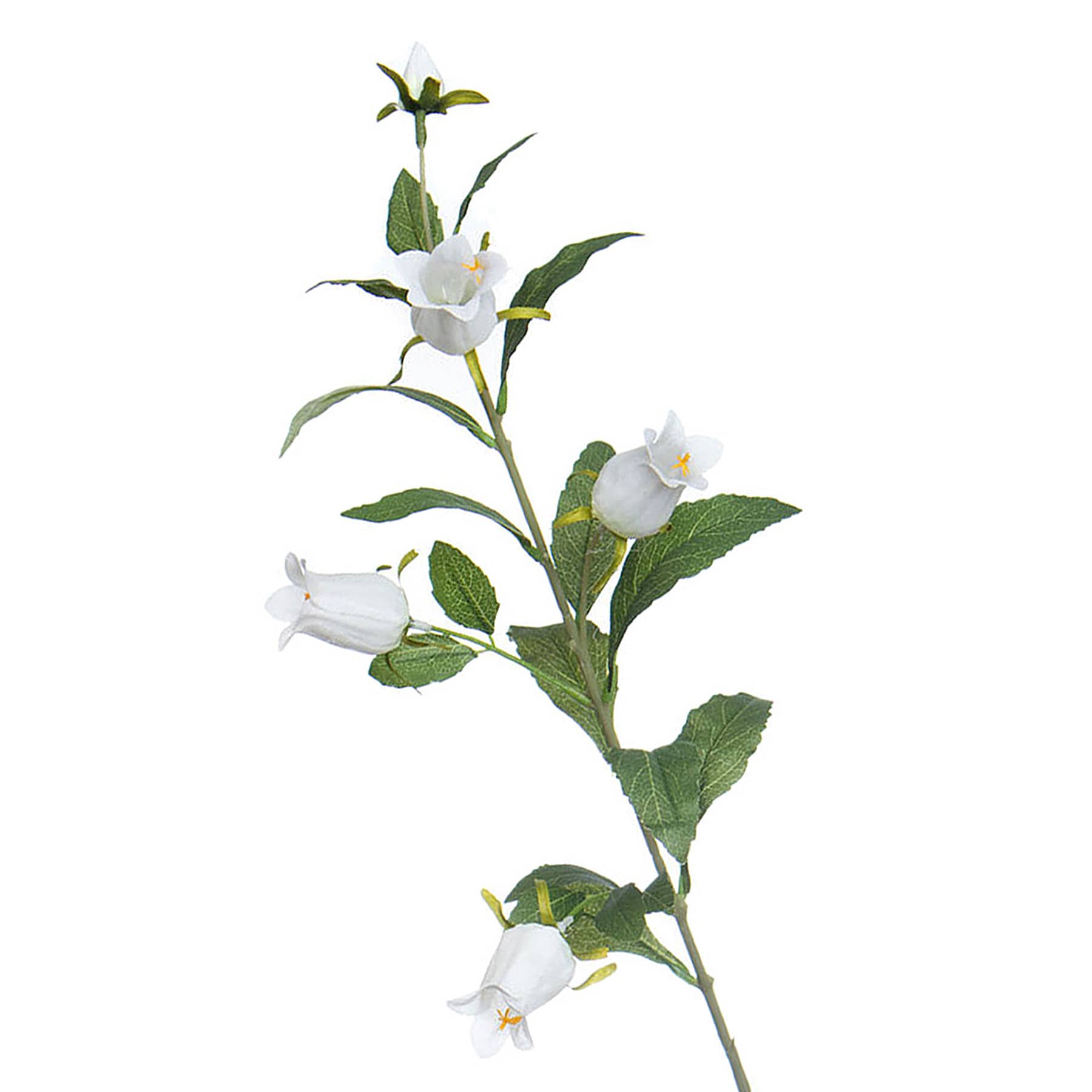 White Trumpet Flower Spray, 31"