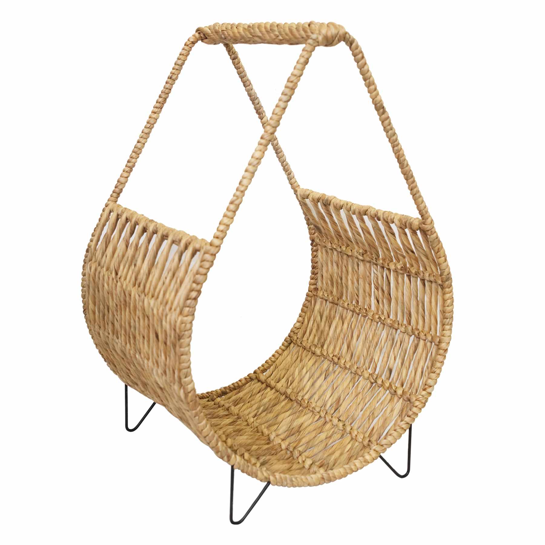 Water Hyacinth Log Holder, 20x30