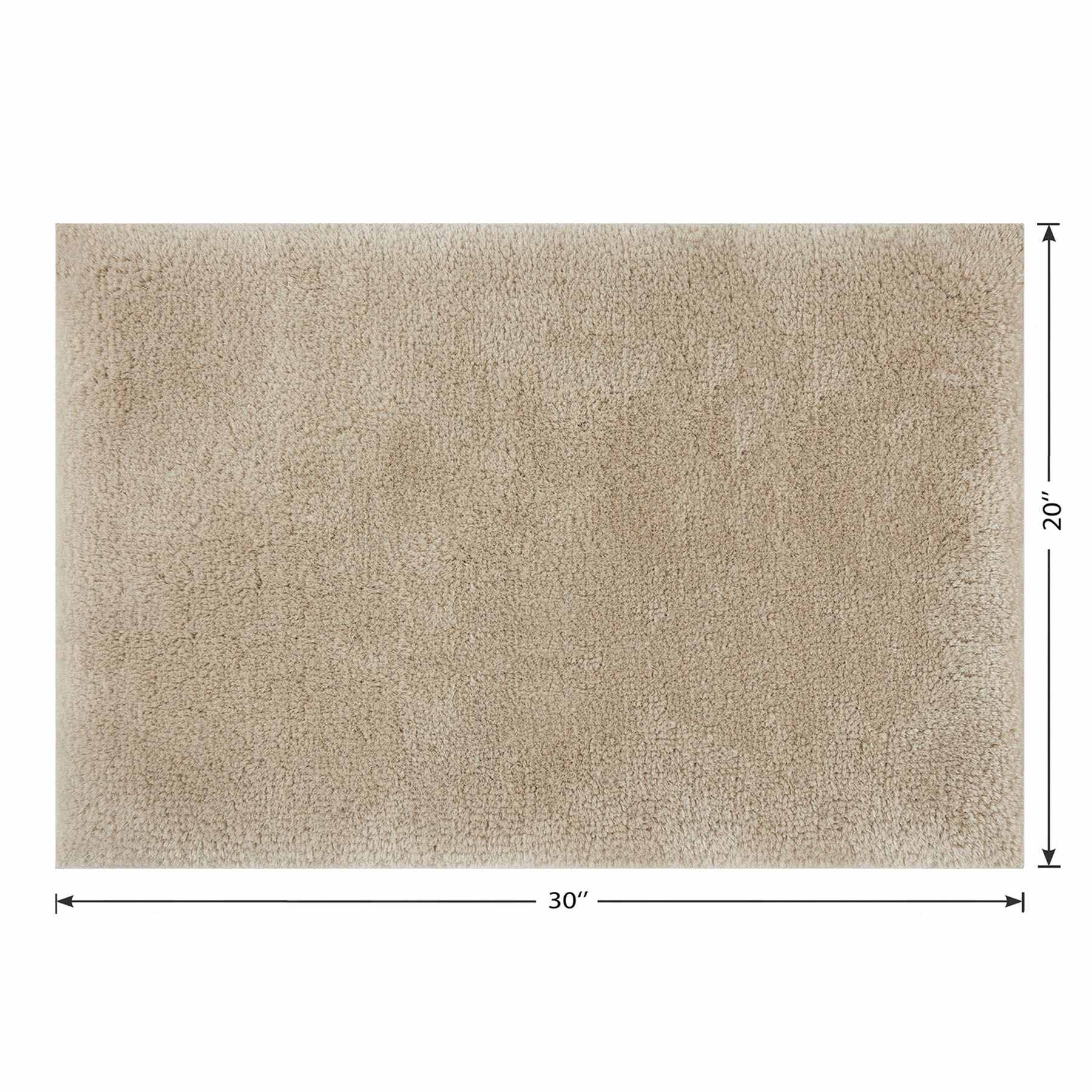 Providence Tan Primasoft Plus Bath Rug, 20x30