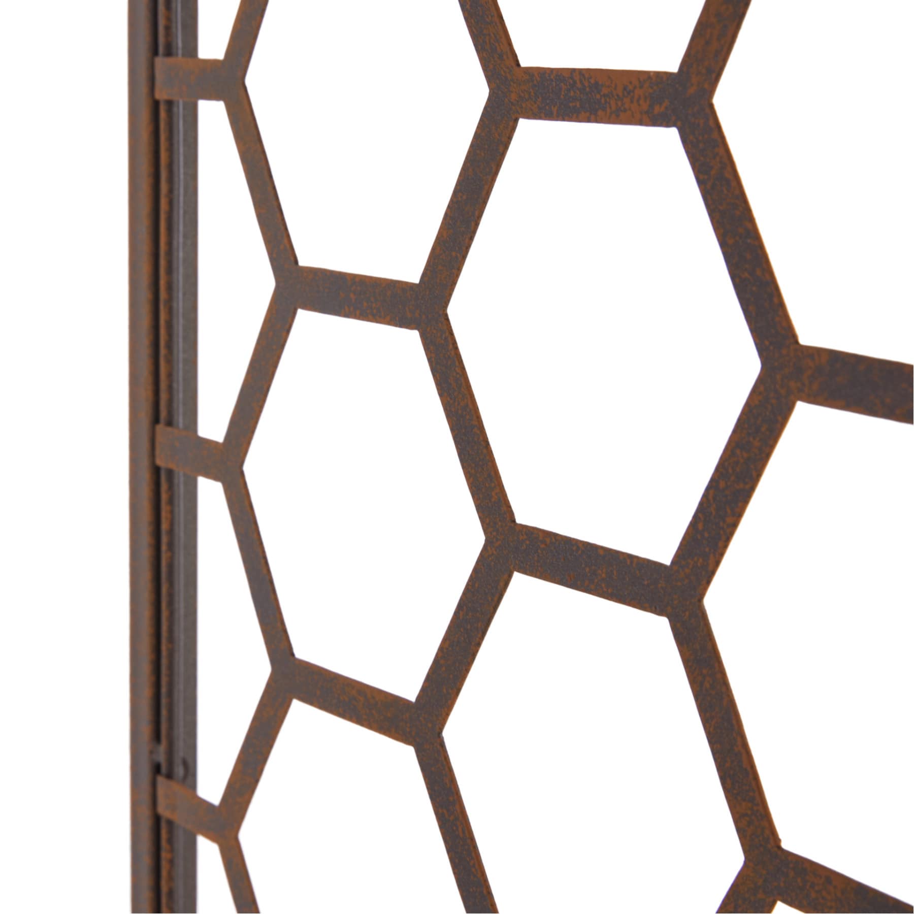 Honeybloom Honeycomb Metal Plant Stand, Small