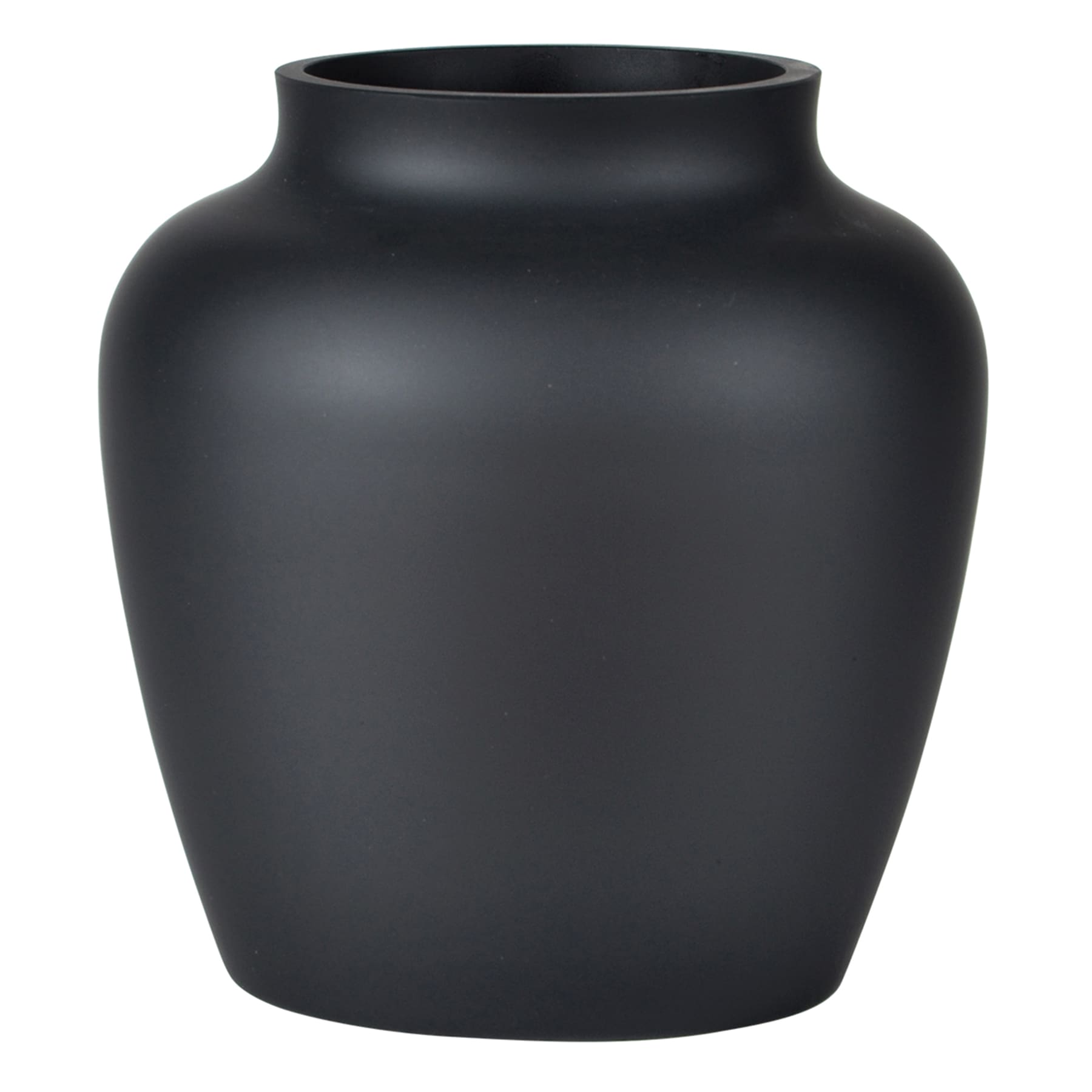 Providence Matte Black Vase, 6"