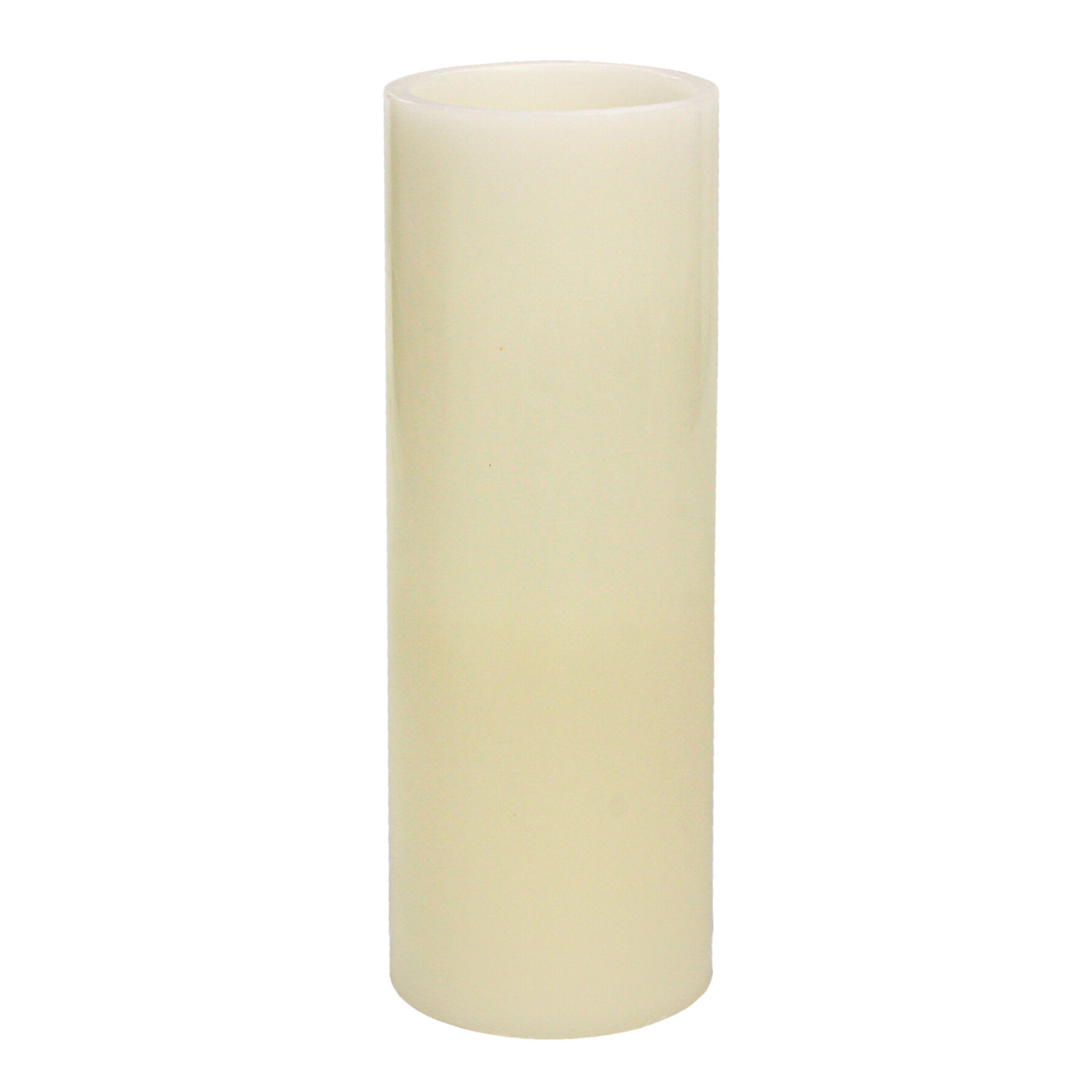Ivory LED Flameless Pillar Candle, 3x8