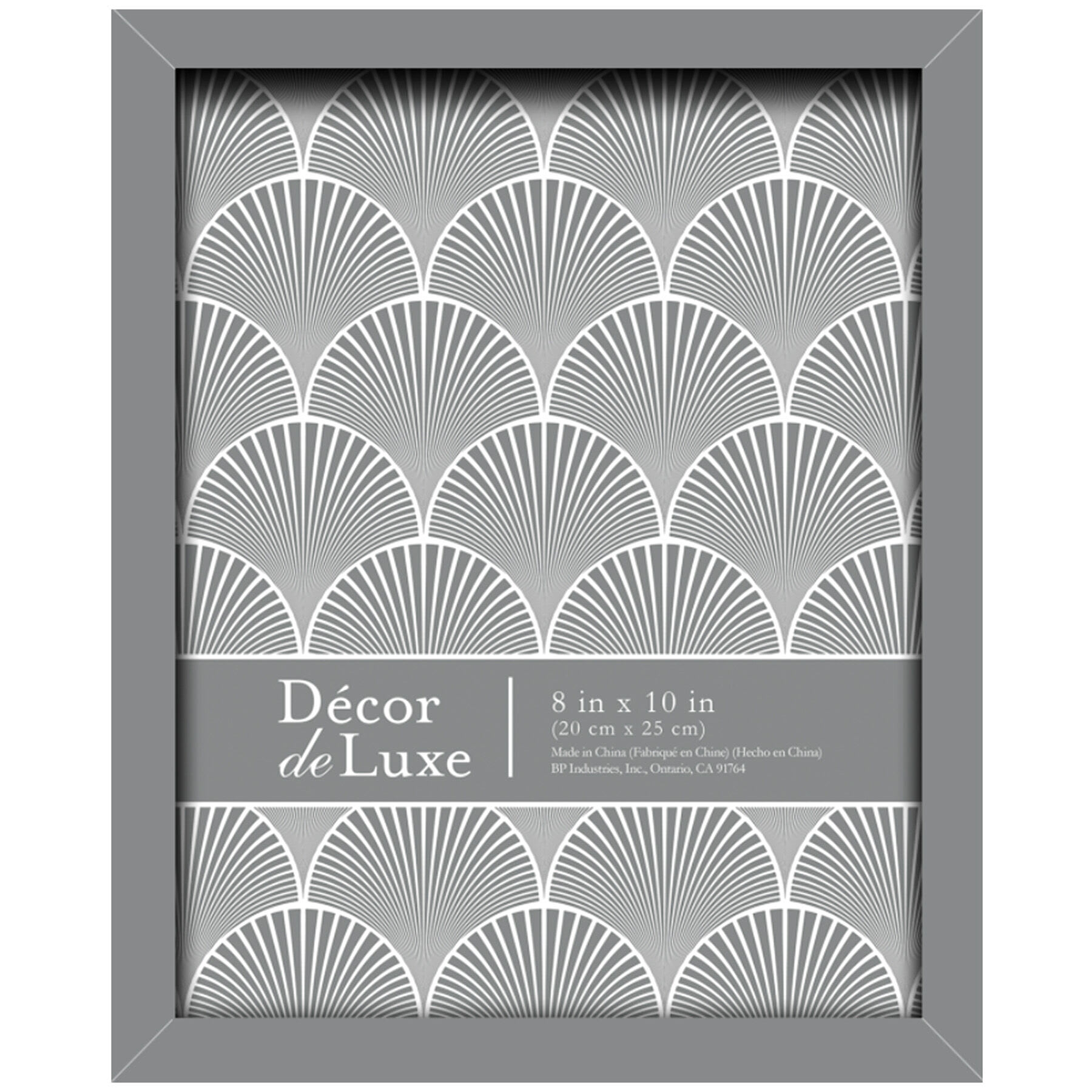 Grey Tabletop Picture Frame, 8x10