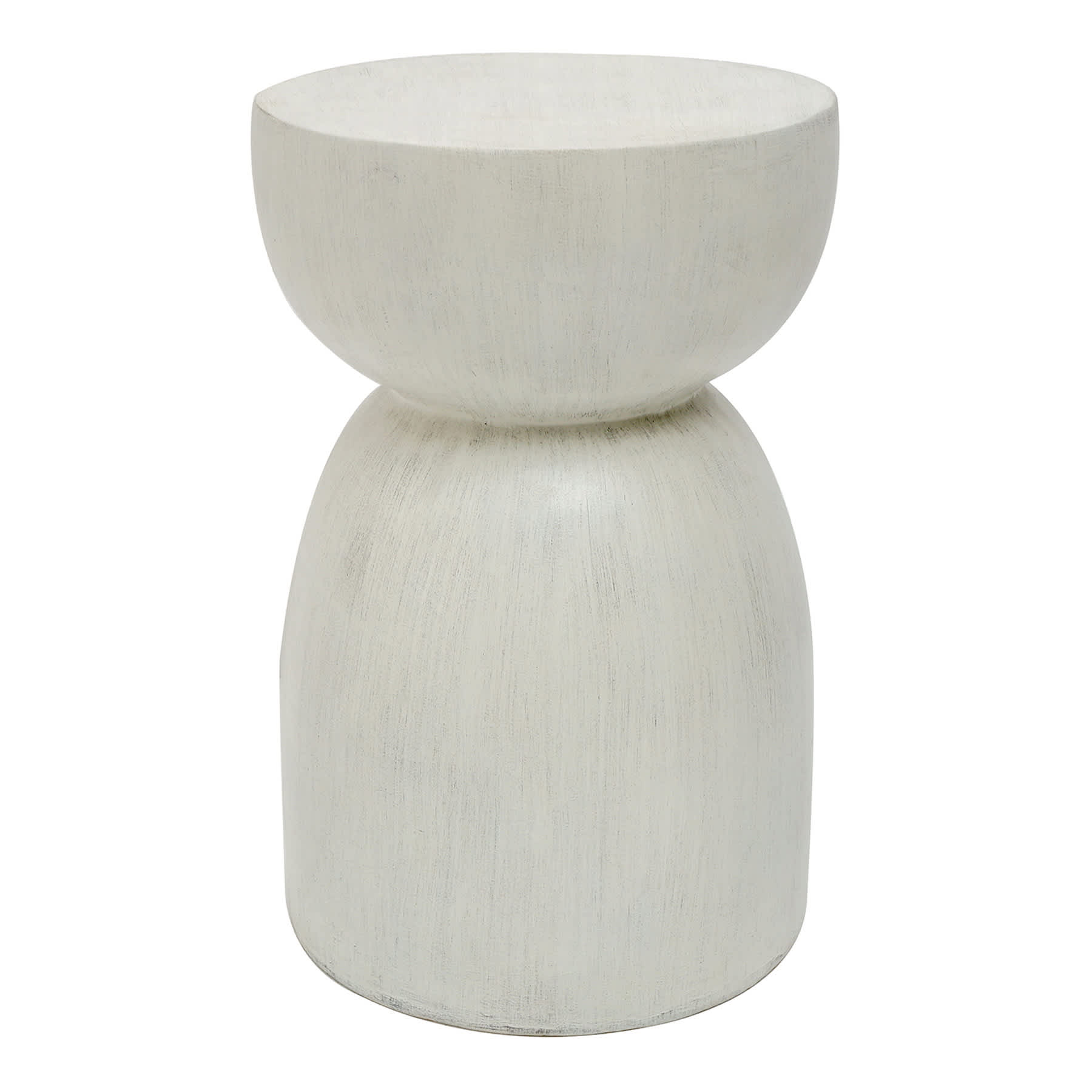 Cade Wooden Accent Table , White Ash Finish