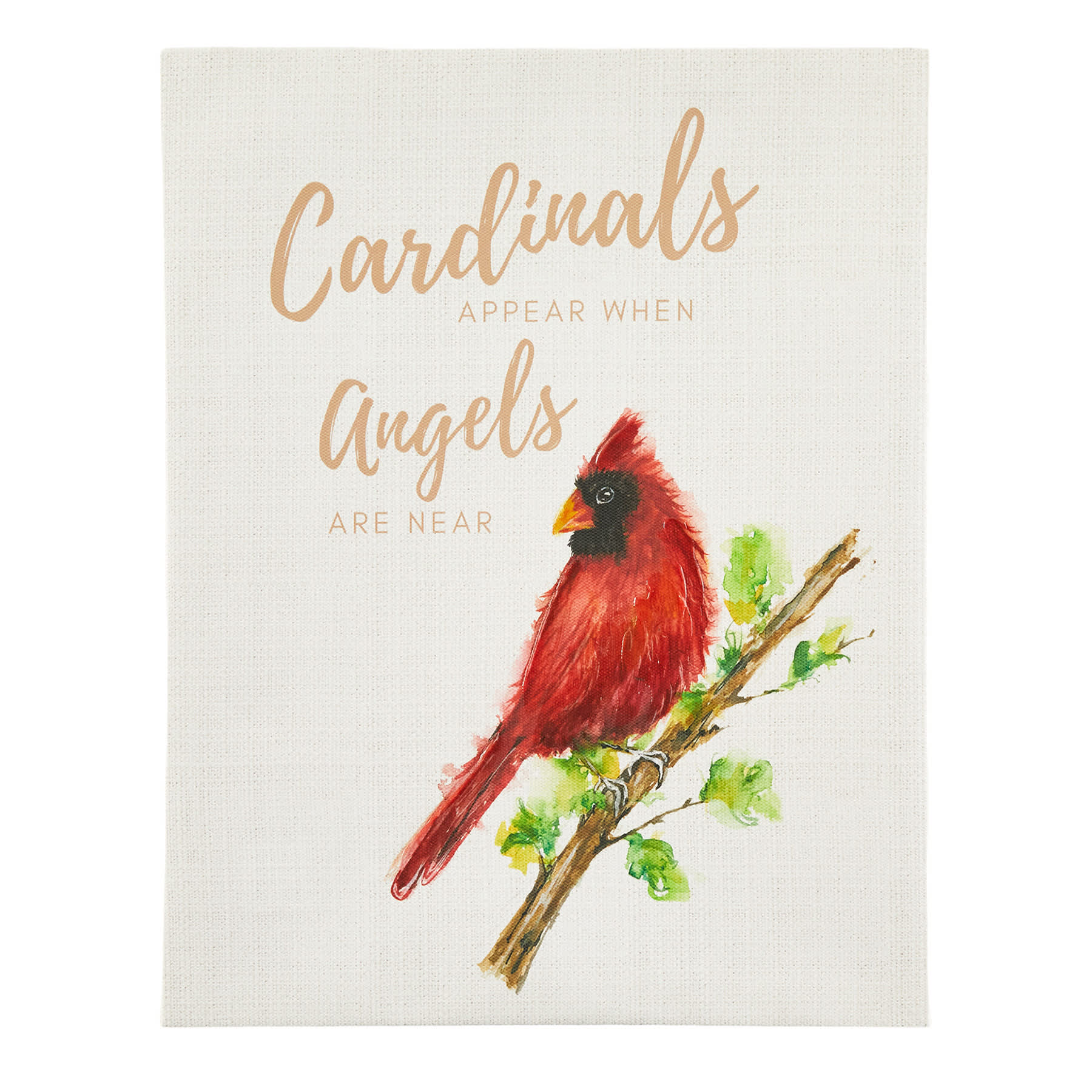 Red Cardinals Canvas Wall Art, 11x14