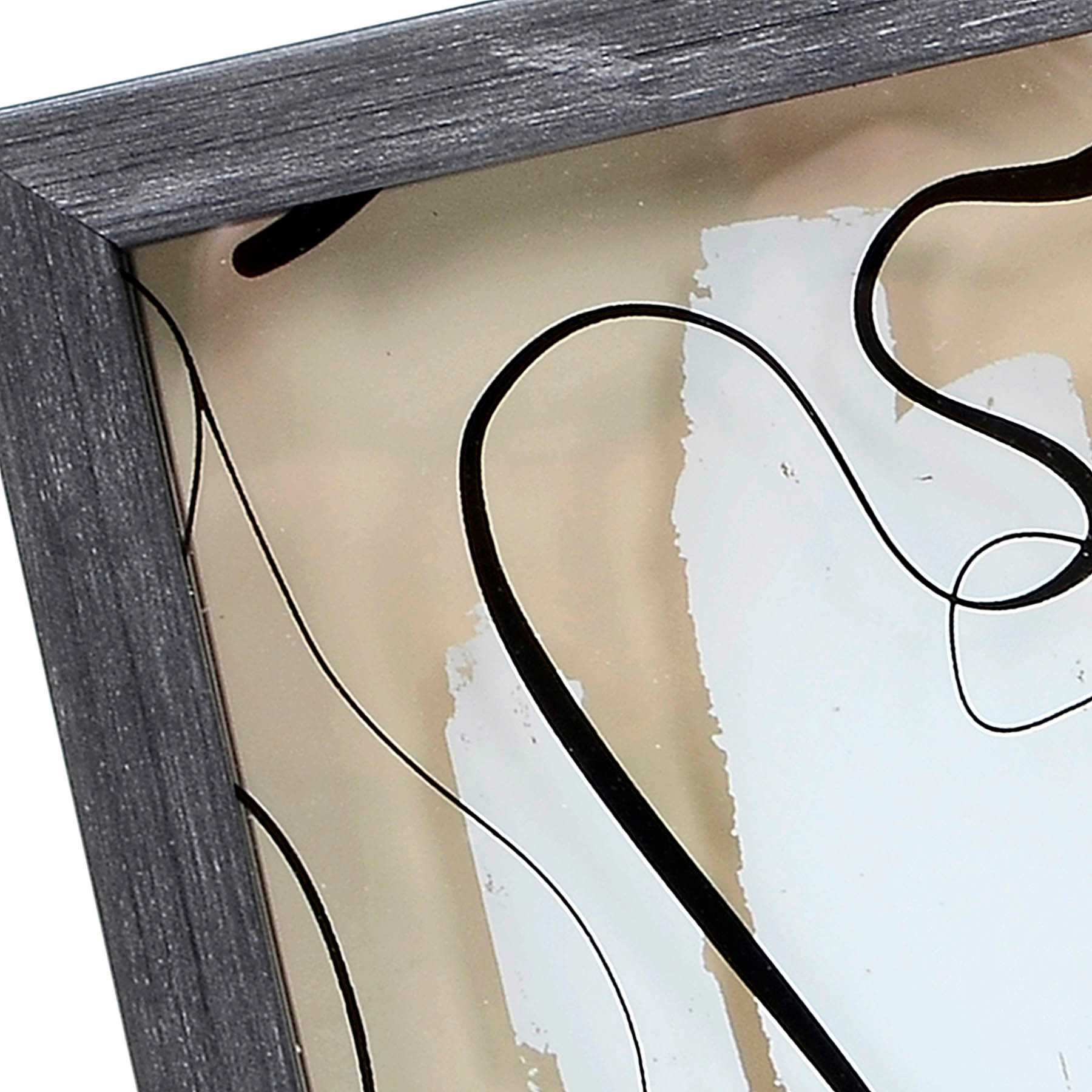 Crosby St. Silhouette Framed Art, 6"