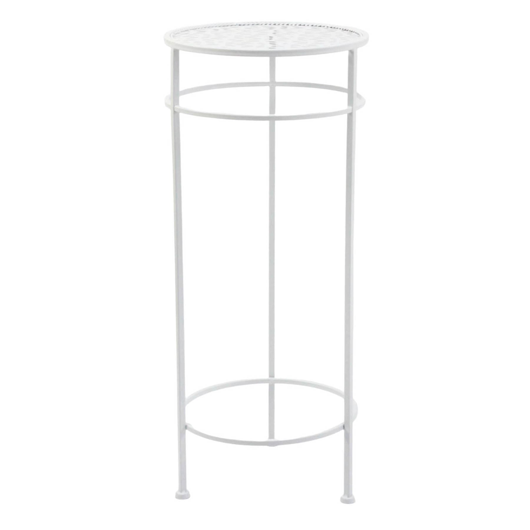 Harper White Plant Stand, Large