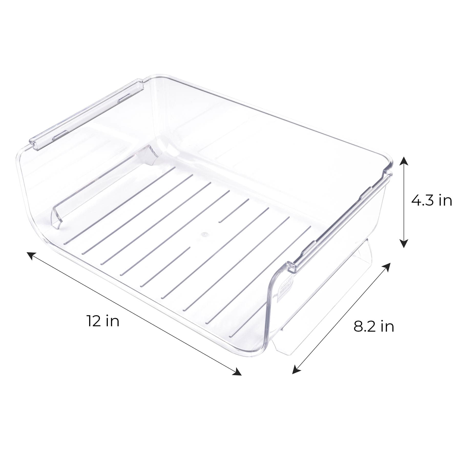 Water Bottle & Travel Mug Organizer, Clear