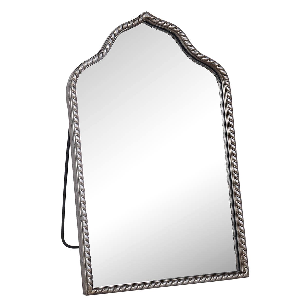 Silver Metal Mirror, 13"