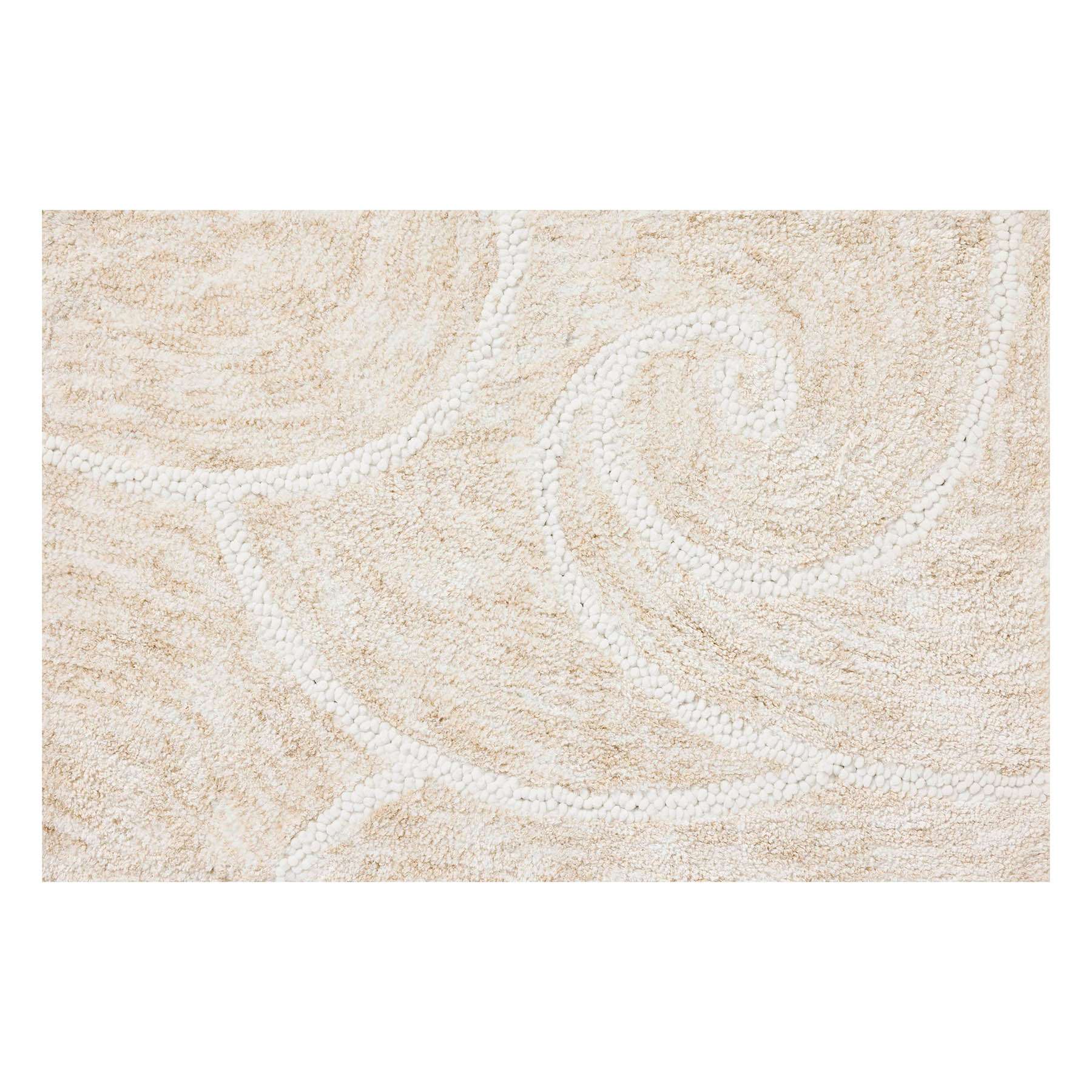 Camille Tan Bath Rug, 20x30