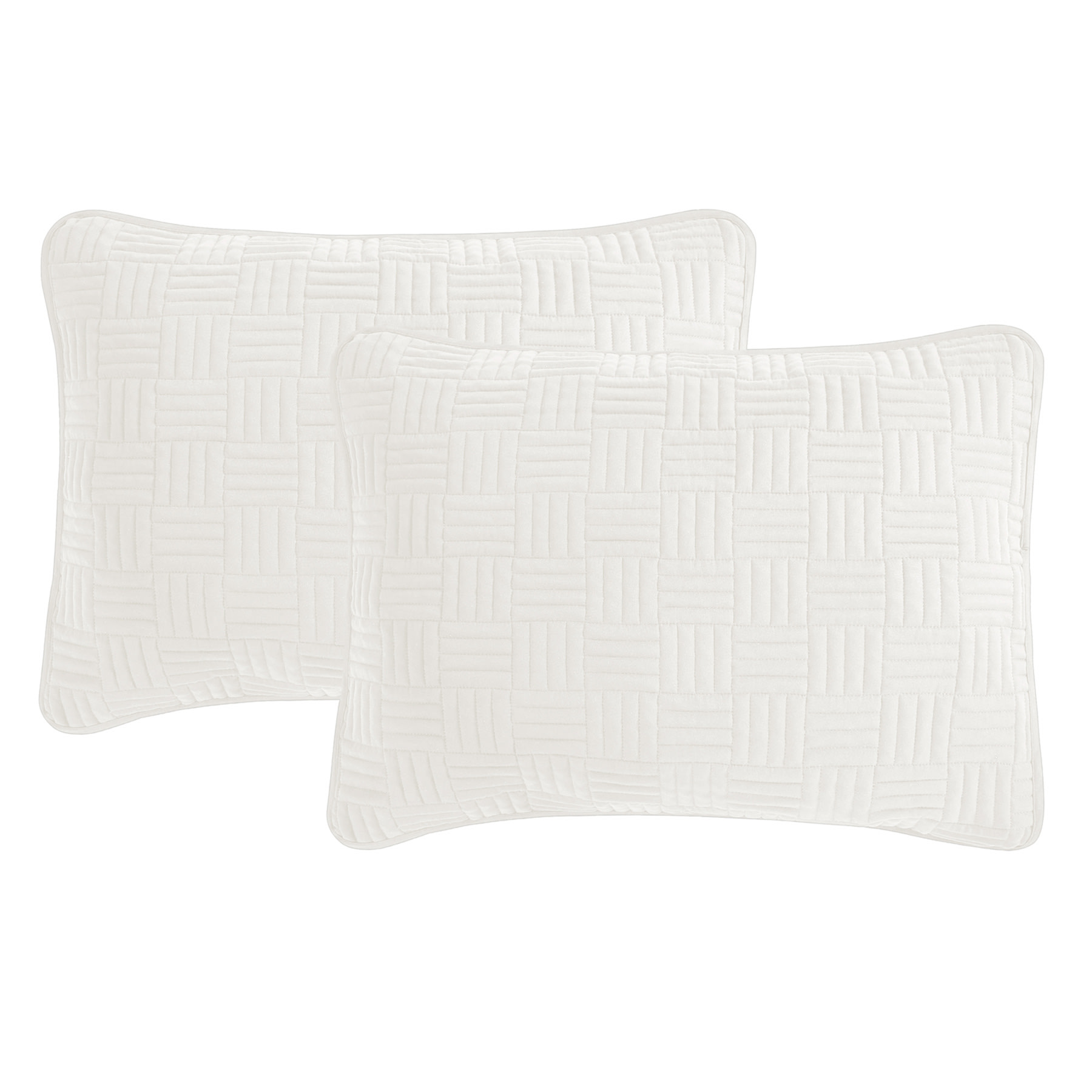 Crosby St. 3-Piece White Washed Microfiber Quilt Set, King
