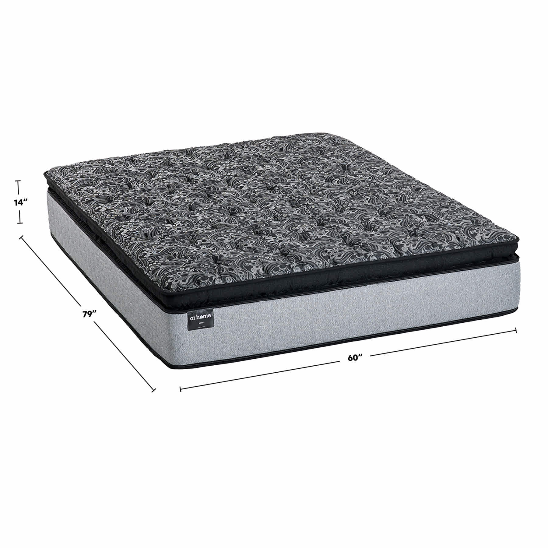 Knox Lux Pillow Top Mattress, Queen