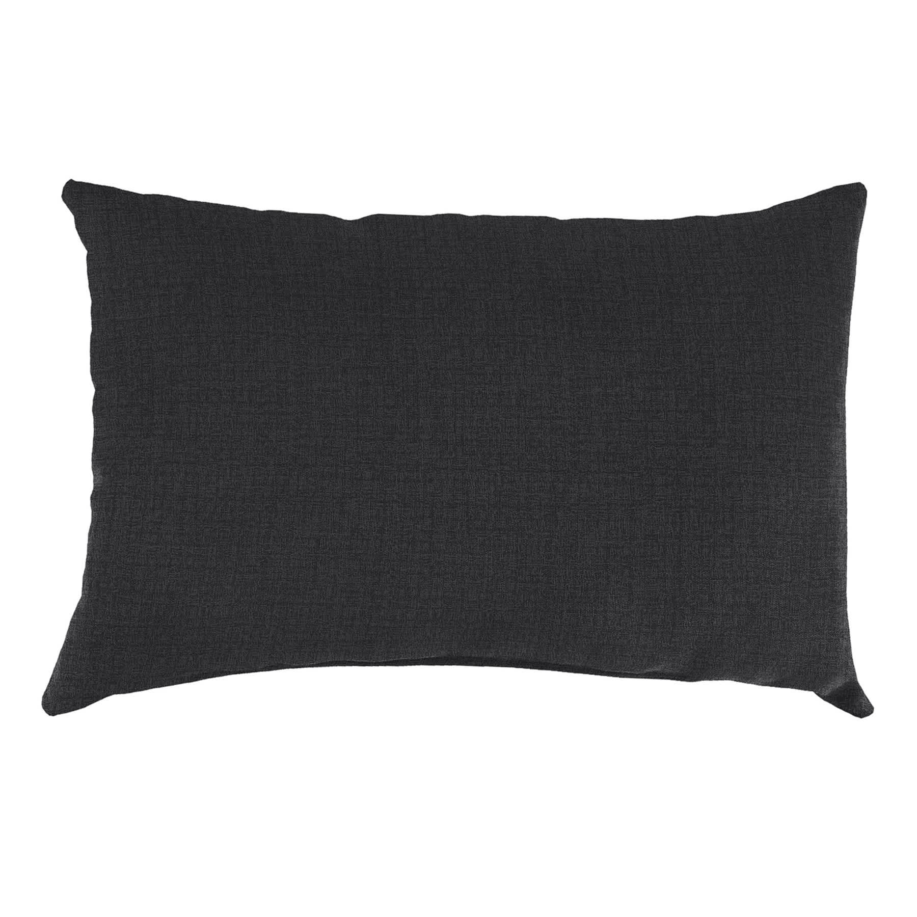 Sorvino Ash Premium Lumbar Outdoor Throw Pillow, 14x20